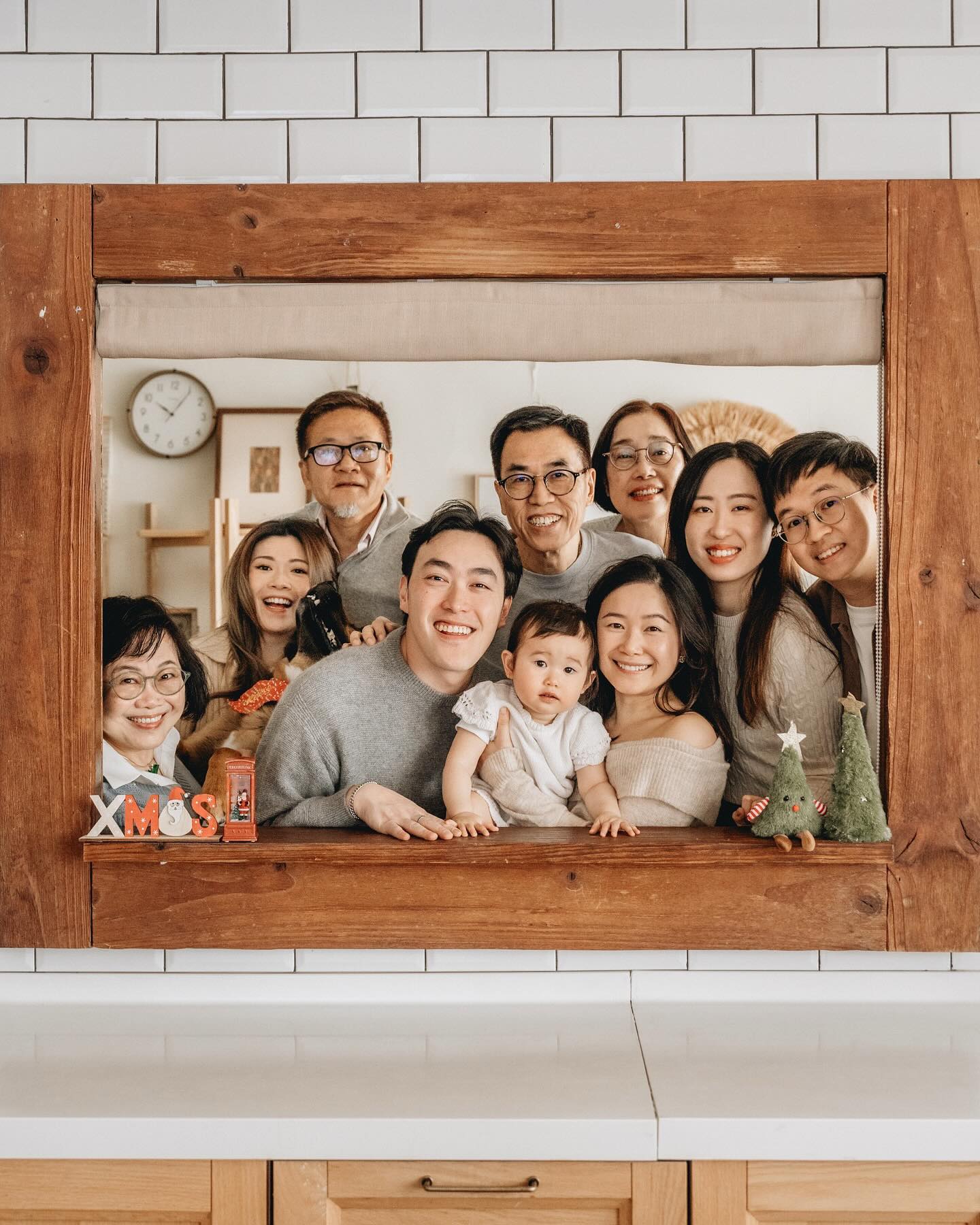 Family love fills the air as we celebrate Christmas and Chinese New Year together❣️