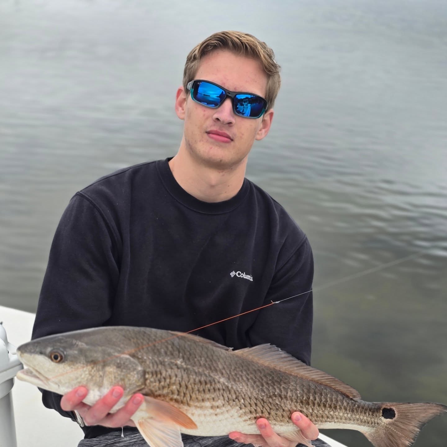 Had a great day with repeat clients. Last year we boat a ton of trout this year they said they wanted reds and drum.... #coderedfishingcharters #buckedupapparellc #newsmyrnabeach #floridafishing #floridalife #floridafishingproducts #mosqutiolagoon #4horsemancorks #sordknives #xtratufboots #kto_customrods www.coderedfishingcharters.com
