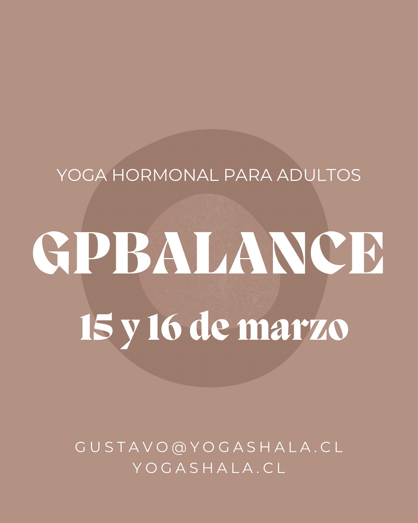 Primer taller de 2025 en Yogashala!! 🪷
¿Buscas esa oportunidad de comenzar este año con herramientas de transformación profunda de tu equilibrio hormonal, físico y mental? 🤍
@gustavo_ponce_yogashala ha creado este método basado en “la sabiduría que no llegó de la India a Occidente” y que científicos como @macedocristianee llaman “medicina hormonal y energética” 🙏 para mejorar la calidad de vida en la menopausia y andropausia.
Te sorprenderá 🤯 este sábado 15 y domingo 16 de marzo.
Inscríbete por WhatsApp +56 9 9239 2145