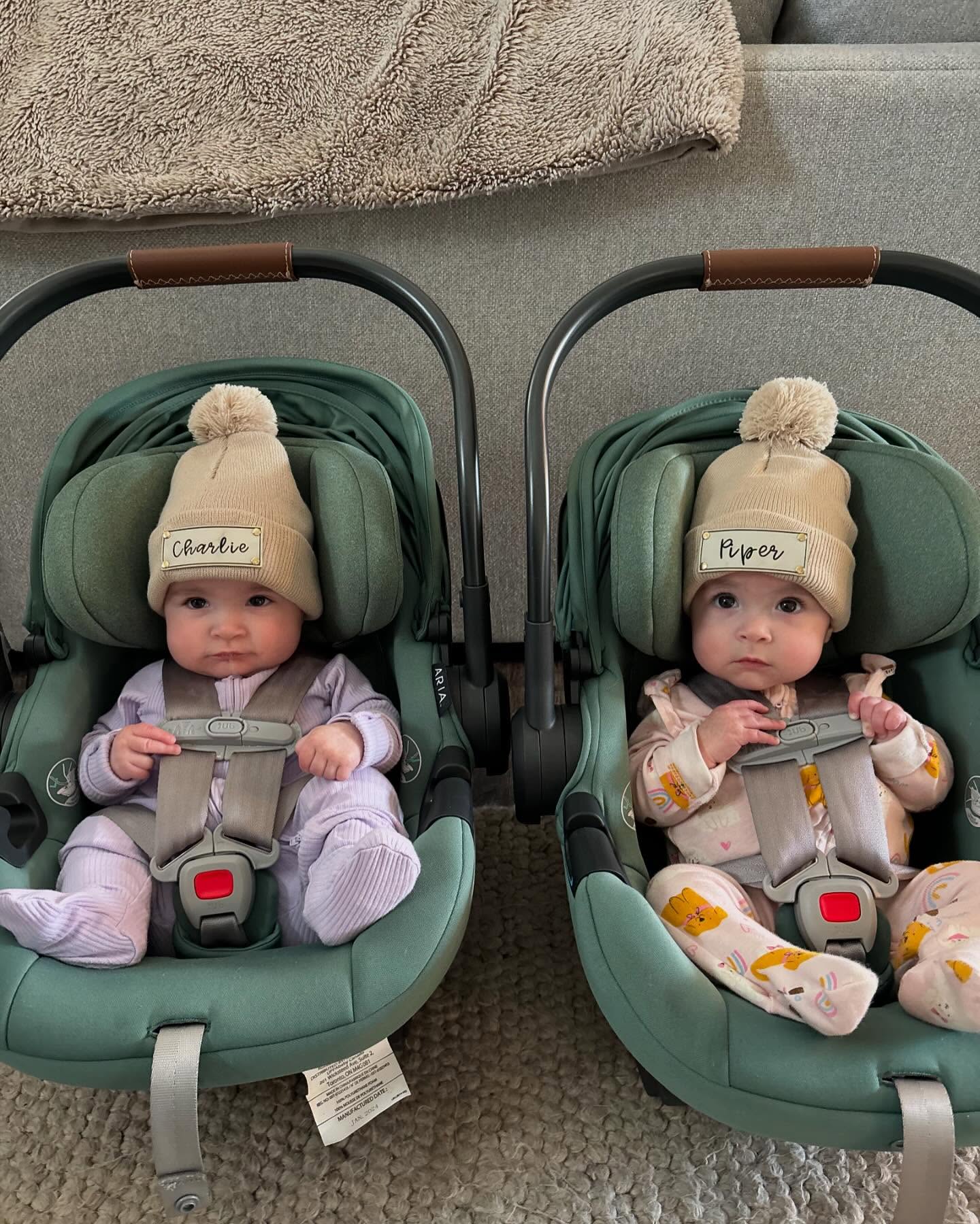 The cuties behind the Charlie & Piper toques 💕