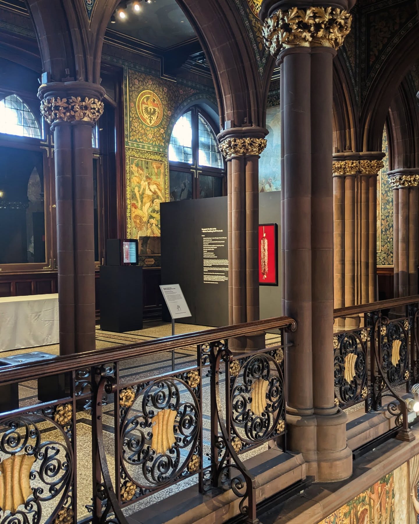 A self portrait like no another 💉
Using their own blood as the main ingredient, Beagles and Ramsay created this iconic and controversial piece of work.
Find the recipe, photography and refrigerated black pudding itself @nationalgalleriesscot
MakeThings Happen supported the gallery to delicately place this statement piece, sensitively in the heart of the gallery ❤️
#art #gallery #design #exhibitiondesign