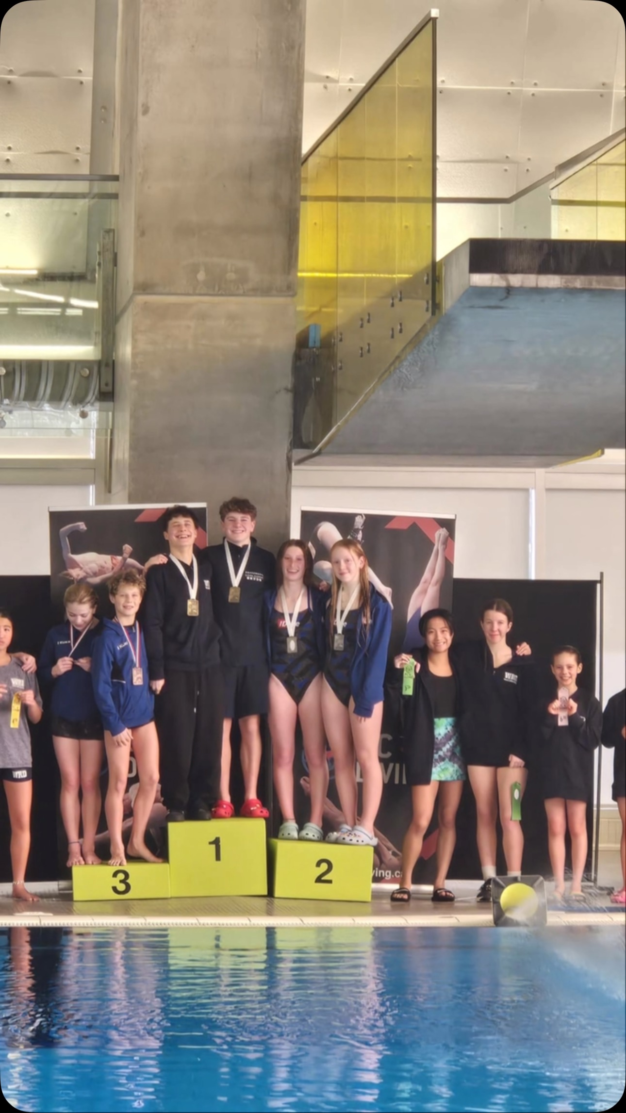 BC Winter Provincial Championships ā Day 2 Results
Another incredible day for our iDive High Performance Team at the BC Winter Provincial Championships! Our divers continue to shine on the boards with more podium finishes!
š„ Maia Jane ā Gold, Women C 3m
šļø Mandy Xie ā 5th, Women C 3m
š„ Jayden Parker ā Silver, Men B Platform
š„ Alexandra Wood & Connie Clark ā Silver, Synchro 3m
š„ Maia Jane & Jayden Parker ā Bronze, Synchro 3m
A huge round of applause to our divers and coaches for another fantastic day! Letās keep the momentum going! ššŖ
#idivevancouver #springboarddiving #platformdiving #bcdiving #vancouversports #sport