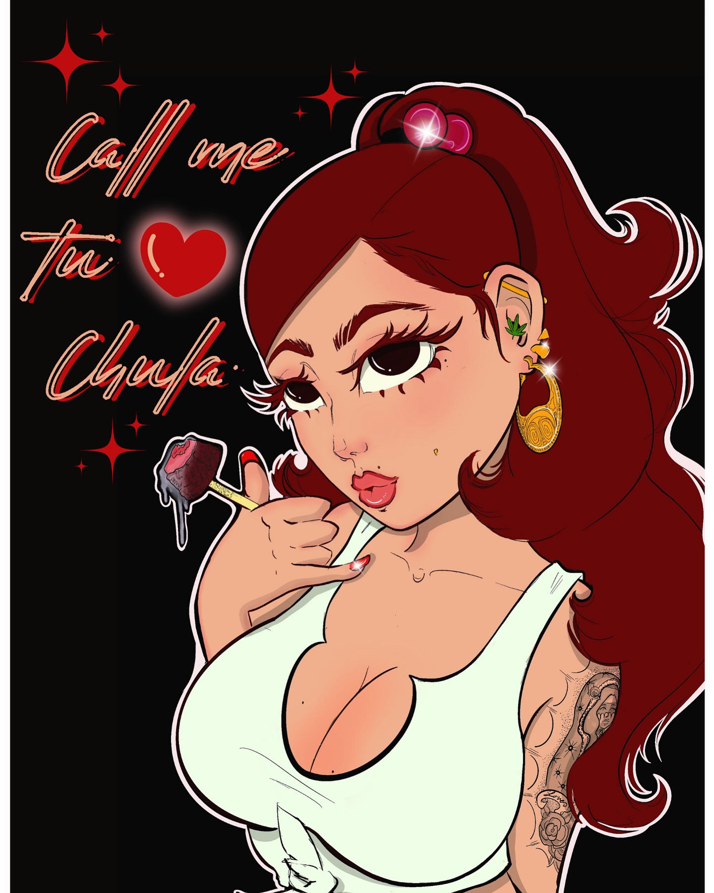 “Mi chula, en tus besos encuentro mi paz; tus caricias, tu mirada es un fuego que nunca se va, Te quiero ♥️”
#valentines #chula #latina #art #teamo #love #happyvalentinesday #sanvalentin
Print is available 🌹