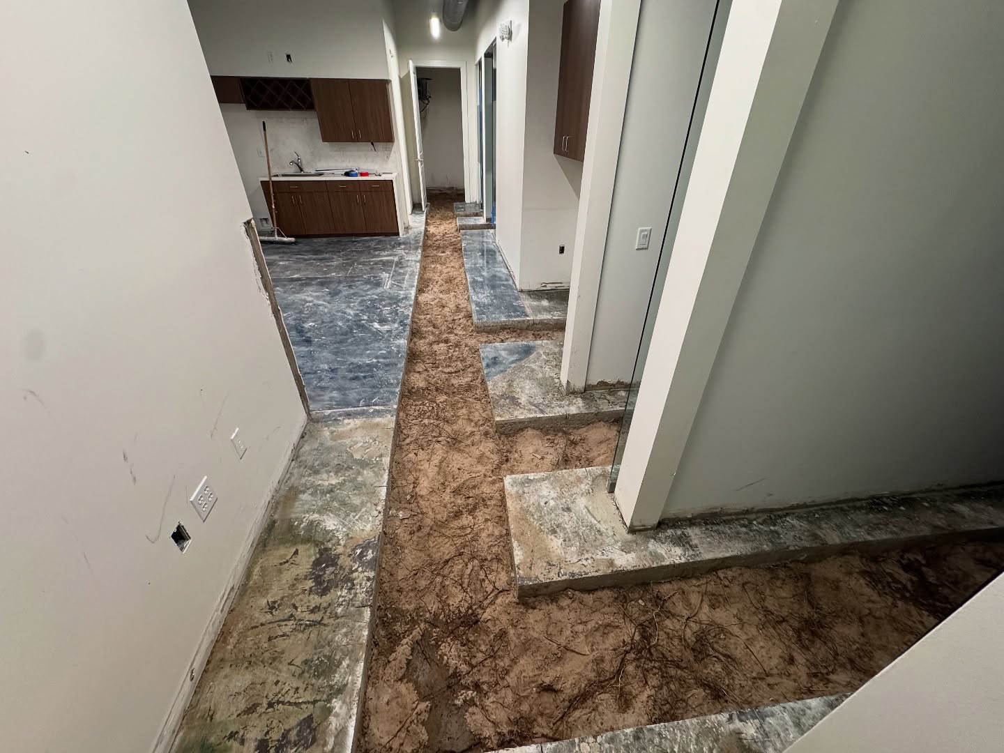 Hand sawing some plumbing trenches 🔥
Concrete cutting
Apex GPR 🚧