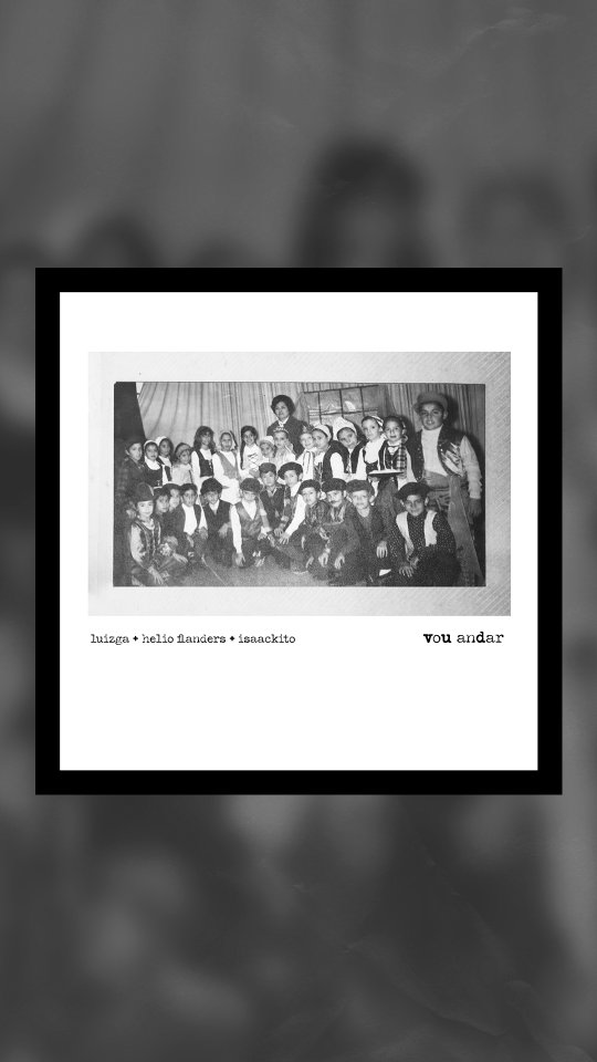 Uma semana de lançamento e muita coisa boa rolando!
Vem conhecer um pouco de como surgiu a canção “vou andar” com @luizga.music e @helioflanders
📢 E tem LINK NA BIO para curtir o single na sua plataforma preferida ;)
***
🗂️ Ficha técnica:
composição: Luiz Gabriel Lopes, Hélio Flanders e Isaackito
voz, violões e baixo elétrico: @luizga.music
voz e rhodes: @helioflanders
trombone, produção musical e mixagem: @isaackito.music
trompete: Gil C Freak
bateria: @mateus.bahiense
masterização: @otaviocarvalho.ota
a&r Pequeno Imprevisto: Otávio Carvalho
capa, design e comunicação: Pamela Prudente
concepção vídeo: @pam.prudente e Ratu @salveratu
edição e motion: Matheus Botuem botuem
imprensa: Stella Sanches @stella.lanches
distribuição: @tratorebr