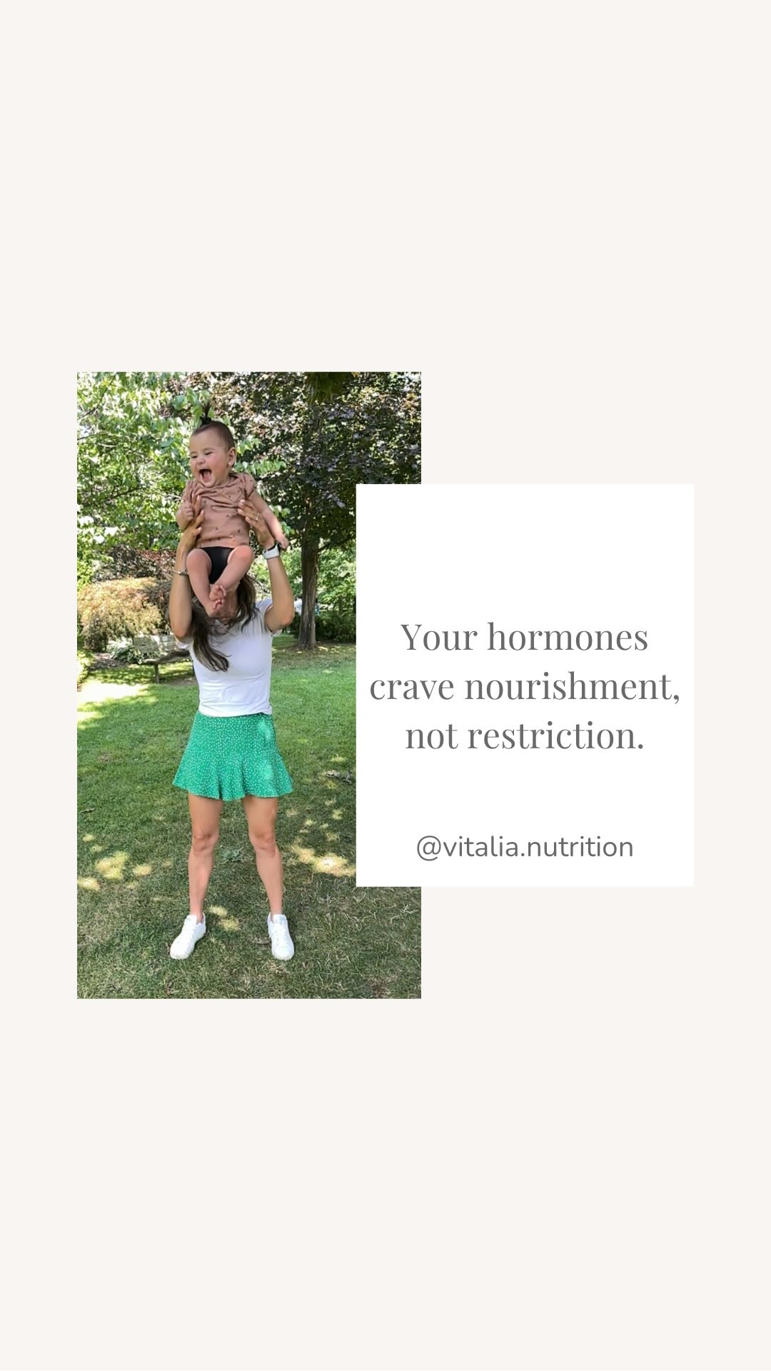 Tired of feeling exhausted no matter what you eat? 😩
Your hormones affect everything—energy, mood, cravings, focus… even how well you sleep. And the truth is, they don’t need another diet.
What they do need? The right nutrients at the right time because your hormones crave nourishment, not restriction 🥰
I’ll be sharing an easy way to support your hormones through food—without spending hours in the kitchen. Stay tuned! 💛
👇 Have you ever noticed how your cravings or energy shift throughout the month? Drop a 🍕 or ☕ if you relate!
#hormonehealth #hormonebalance #momlifebelike #momlife #momblogger #momnutrition #momisthebestlife