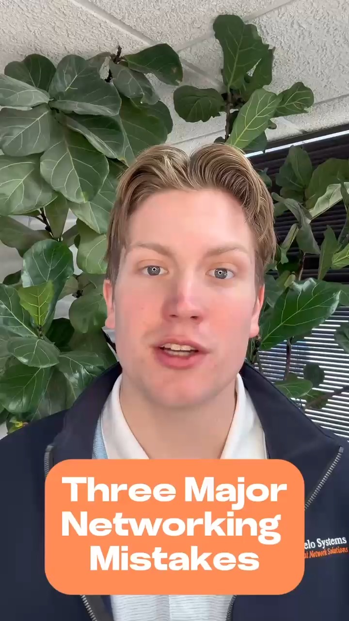 Watch out for these networking mistakes during your new build! Cielo Systems is your local network expert.
To see how Cielo Systems can prevent network issues, call today!
#cielo #cielosystems #network #wifi #education #prewire #home #business #construction