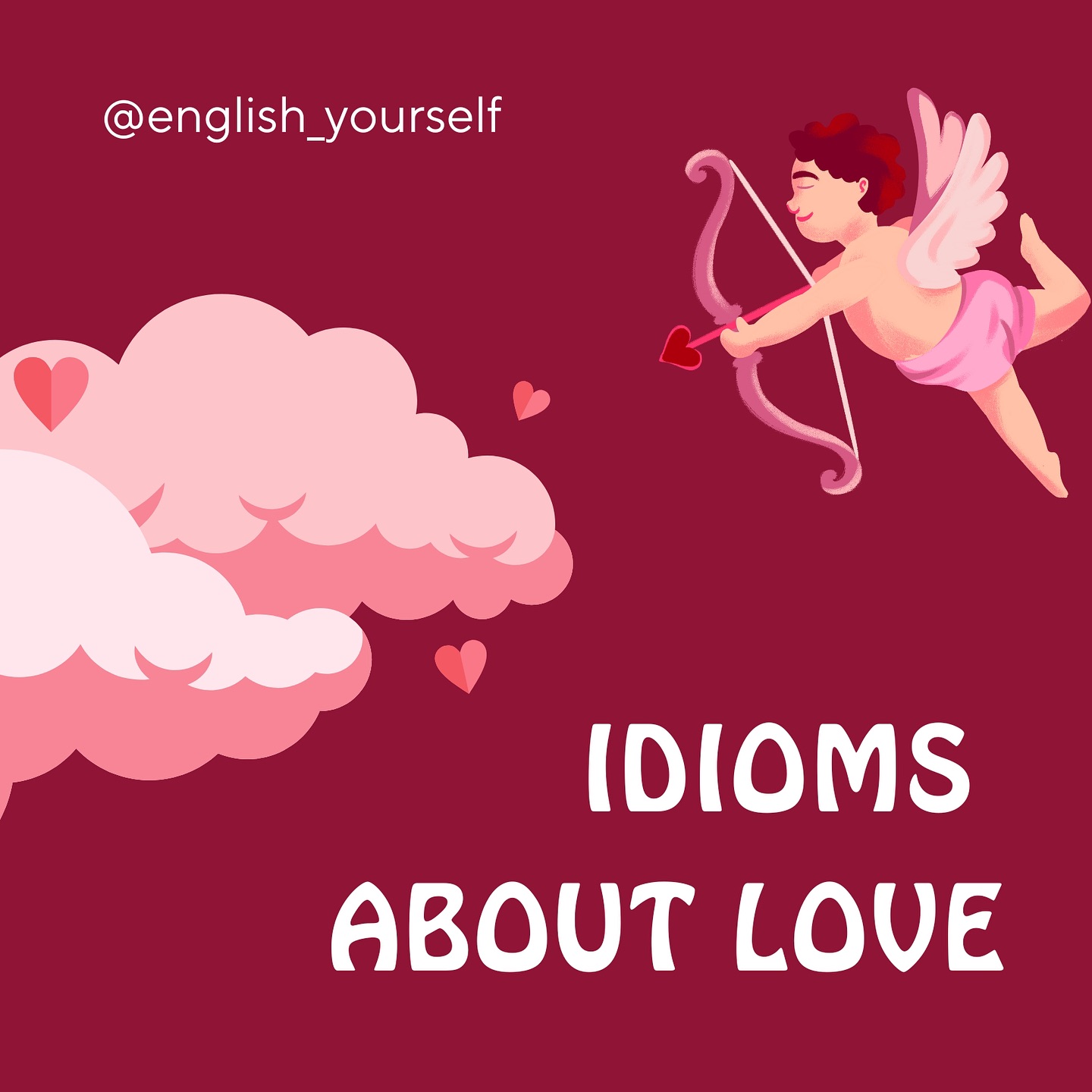 Happy Valentine’s Day 🏹
#idiomsinenglish #englishvocabulary #apprendreensamusant #apprendreautrement #anglaisfacile #anglaisenligne #stvalentinesday #formationanglais #alsace