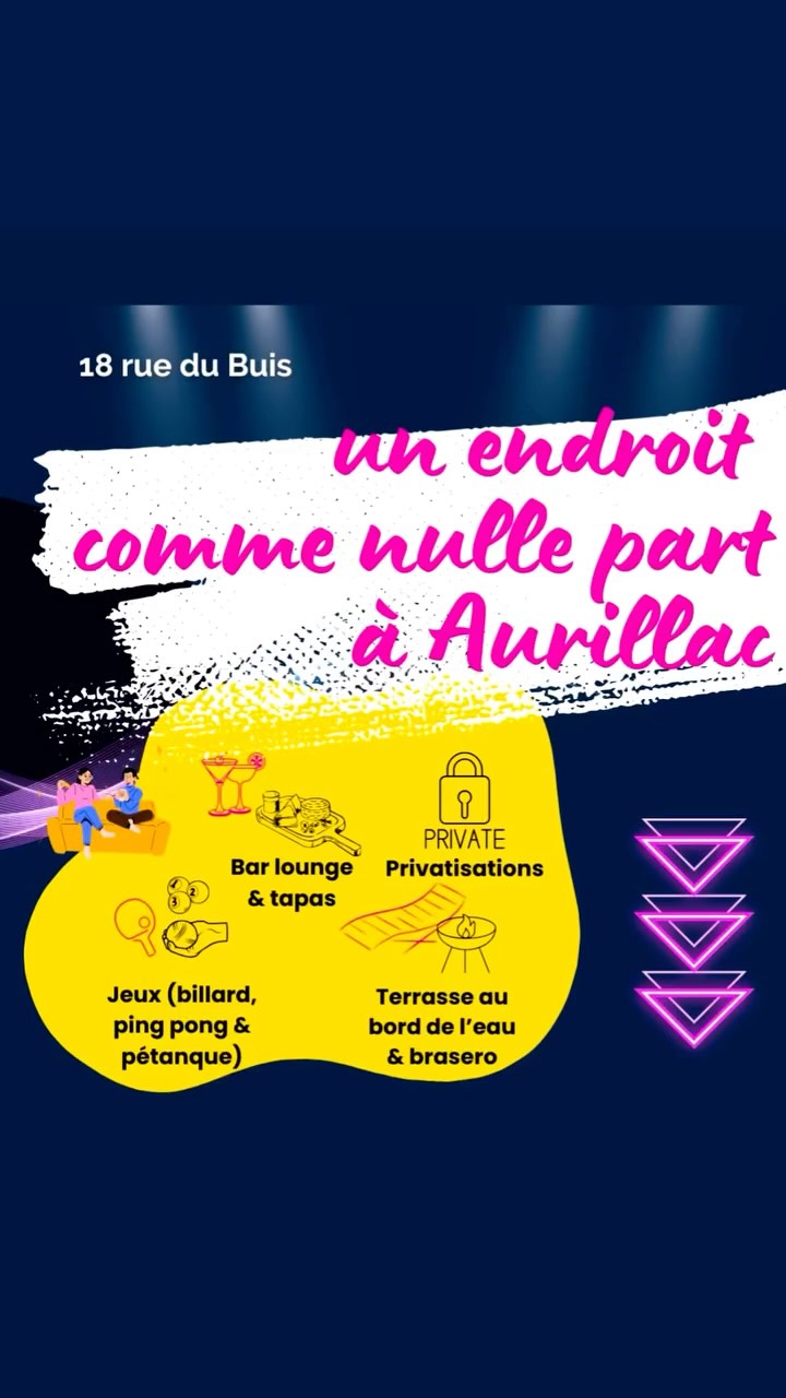 Un lieu unique à Aurillac comme nulle part ailleurs pour danser, chiller