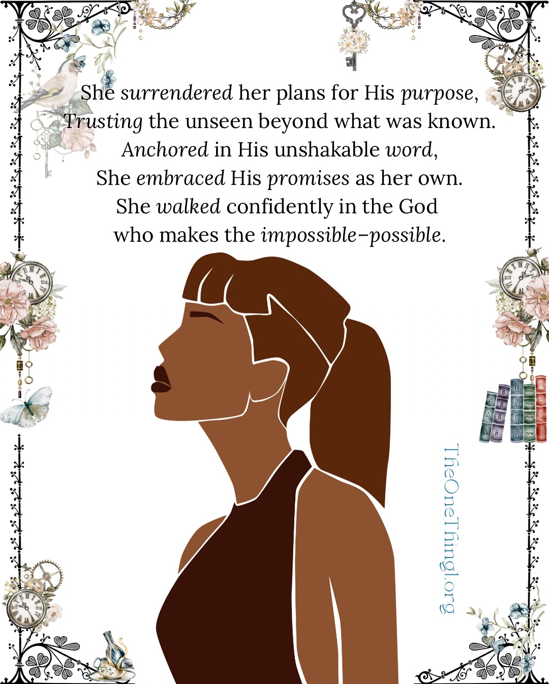 What if every word God speaks to you carries within it the very power to bring itself to pass? How might this revelation shift the way you receive His promises and step into His purposes?
In my latest post, Let It Be According to Your Word: Cultivating faith that receives, believes, and steps into the impossible, we dive deep into Luke 1:37, where the original Greek reveals a powerful truth: No freshly spoken word from God will ever come without the ability to fulfill itself.
God’s Word is not empty; it carries divine power to accomplish His purposes in our lives. Jesus is wooing us, beloved. Do you hear Him?
“She surrendered her plans for His purpose,
Trusting the unseen beyond what was known.
Anchored in His unshakable word,
She embraced His promises as her own.
She walked confident in the God who makes the impossible—possible.”
As we posture our hearts in faith, mix His Word with belief (Hebrews 4:1-10), and receive His Kingdom working mightily within us, we step into a supernatural reality where impossibilities bow to His authority. What sheer delight to find our hand in His, walking in the cadence of grace and peace.
Join me as we prepare the soil of our hearts, receive His Word, and walk in the fullness of what He has already spoken over us. May our resolve in every moment whisper: “be it to me according to Your Word.”
Seven takeaways:
💛Intimacy with the Lord is key
💛The word God has power
💛 Protect the Seed
💛God’s word will come to fruition
💛Walking in the Spirit is the cadence of His grace
💛Soil of our hearts must be cultivated
💛It’s essential to Mix the Word with Faith
“For nothing will be impossible with God.”” Luke 1:37.
This week consider writing a prayer asking the Lord to help you prepare the soil of your heart, receive His Word with faith, and walk in the power of His promises. Then speak His Word over your life and declare His faithfulness over every impossibility.
Go deeper applying the journal prompts with this post in your Bible study time. Link in bio👆🏾
🫶🏾
𝒜𝓃𝒹𝓇ℯ𝒶
𝒴ℴ𝓊𝓇 𝒹𝒾𝓈𝒸𝒾𝓅𝓁ℯ𝓈𝒽𝒾𝓅 𝓈𝒾𝓈𝓉ℯ𝓇 𝒾𝓃 𝓉𝒽ℯ 𝒻𝒶𝒾𝓉𝒽!