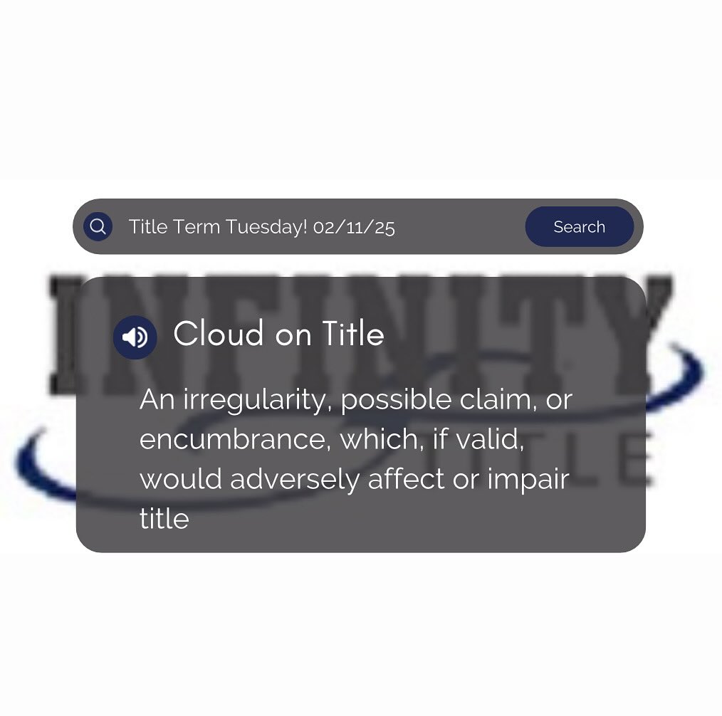 Title Term Tuesday!!! #feed #infinity #title #closewithus
