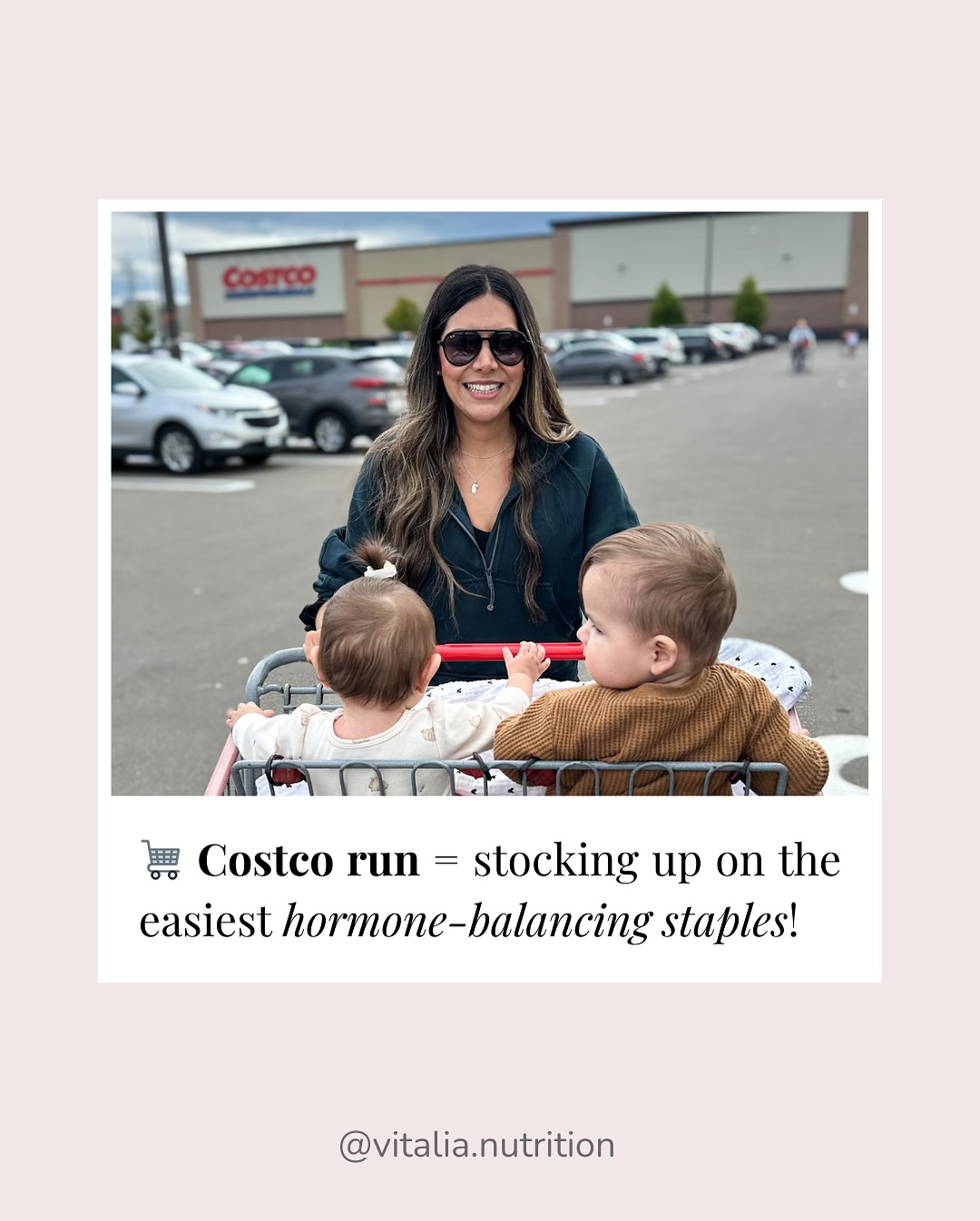 🛒 Costco run = stocking up on the easiest hormone-balancing staples!
As a busy mom, I don’t have time to overthink meals, but I do want food that fuels my energy, keeps my hormones happy, and is actually easy to throw together.
That’s why I keep these go-to staples in my cart every time I shop at Costco:
✅ Smoked salmon – Rich in omega-3s for hormone + brain health
✅ Frozen veggies – Because #momlife = no time to chop veggies daily 😅
✅ Avocados – Healthy fats = stable blood sugar & steady energy
✅ Natural nut butter – Protein + fats for blood sugar balance
✅ Organic arugula – Supports estrogen detox + an easy salad base
✅ Green beans – Fiber + antioxidants to support gut & hormone health
✅ Organic oats – Slow-digesting carbs = steady energy & happy hormones
✅ Organic sea salt with spices – Because minerals = key for adrenal health
✅ Hydrolyzed collagen – Supports skin, joints & gut health + adds easy protein!
✨ The best part? These staples make hormone-balancing meals effortless—no complicated recipes, just easy, nourishing food that fits into a busy mom’s life. And that’s exactly why I’ve been working on a meal plan designed for moms who want more energy without the overwhelm. 💛
🚨 It’s coming soon! Can’t wait to share how easy it can be.
💬 What’s one Costco staple you always grab? Let’s swap ideas! 👇
#momlife #momblogger #momboss #momproblems #momlifebelike #fitmom #momgoals #twinmomlife #hormonehealth #costcofinds #costcobuys #costcostaples