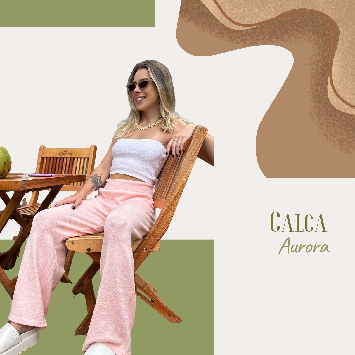 “Com a calça Aurora, você ilumina seu estilo com conforto e elegância em cada detalhe. ✨💫
www.solunaclothingconcept.com.br