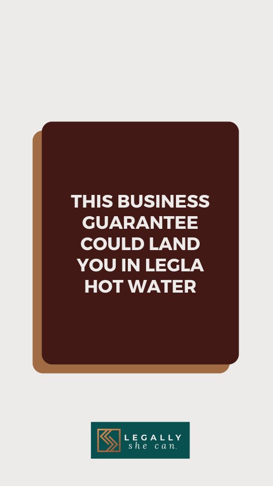 Making Earning Claims and Guaranteeing Results? That's very dangerous unless you have SOLID, VERIFIABLE PROOF to back your statement.
👉Comment "LEGAL" below and l will give you a list of Must-Do's to keep yourself out of Legal Hot Water.
🌟To attract clients, business owners often make Bold Claims especially about earnings or results.
Beware.. It can backfire if they're not backed by solid proof.
Consumer laws in the U.S., EU, UK and Switzerland require transparency and evidence for any claim you make.
What to do instead:
1️⃣ Be honest and realistic about outcomes.
2️⃣ Use disclaimers like 'Results vary based on effort and circumstances.'
3️⃣ Back claims with verifiable data or case studies.
4️⃣ Never use the word "Guaranteed" unless you are 110% sure of the outcome
Stay transparent, stay protected. Your business and reputation depend on it!
#businesstips #entrepreneurship #businessstartup #coachingtips