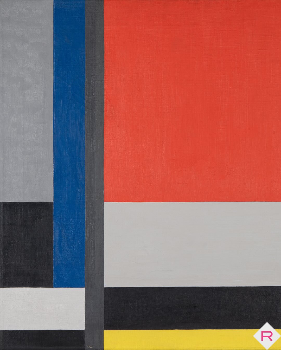 Monthly Case Study: Composition Néo-Plastique 5a by César Domela!
This month, we’re highlighting our recent treatment of a painting by César Domela, a key figure in geometric abstraction. This artwork will soon be part of the exhibition Kandinsky’s Universe: Geometric Abstraction in the 20th Century at @museumbarberini
Condition & Challenges:
The painting was in stable condition but showed raised cracks. Old conservation treatments had become visible, requiring seamless reintegration.
Technical Imaging:
X-radiography and Infrared radiography were carried out to study the artist’s technique, materials, possible changes in composition, degradation phenomena, and damages.
Treatment Overview:
Thorough cleaning of the painting’s surface and reverse side.
Addressing raised cracks and assessing structural stability.
Retouching areas where previous restorations had discolored or disrupted the composition.
Evaluating the possibility of a hidden composition beneath the visible layer through Infrared Reflectography or Multi-Spectral Imaging.
As this artwork prepares for exhibition, its conservation underscores the importance of proactive maintenance.
#CésarDomela #ArtConservation #RedivivusStudio #ArtRestoration #GeometricAbstraction #KandinskysUniverse #museumbarberini #abstract #postdam #kandinskybarberini
