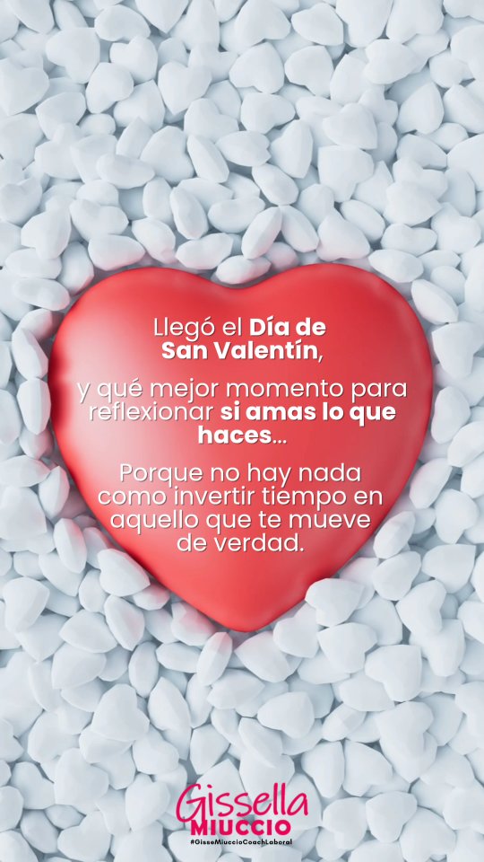 ¿San Valentín? Sí, pero… ¿y tu trabajo?
Llegó el Día del Amor y quiero preguntarte algo importante: ¿Amas lo que haces?
… Si los lunes te pesan más que una ruptura.
… Si sientes que tu talento está desperdiciado.
… Si el miedo al cambio te tiene estancad@.
¡Es momento de enamorarte (otra vez) de tu carrera!
No sigas perdiendo el tiempo en un trabajo que no te apasiona.
Cuéntame en los comentarios: ¿amas lo que haces o necesitas un nuevo match profesional? y te contaré cómo hacerlo realidad.
O si lo prefieres, envíame un WhatsApp al +51 1 995 070 085 y agendemos una sesión gratuita donde te explicaré detalladamente cómo dar el siguiente paso en tu carrera.
El cambio que buscas empieza con un mensaje. Escríbeme ahora y construyamos tu próximo gran logro.
#TrabajoSoñado #CrecimientoProfesional #SanValentín #NuevoEmpleo #Reinvéntate #ÉxitoLaboral #CoachingParaElÉxito #GisseMiuccioCoachLaboral #AtréveteAlCambio #Outplacement #Recolocación #Propósito