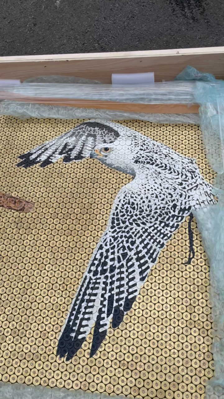 ‘Prey’ (Edition of 3) packaged and ready to go to its new home in Dubai. Big things to come this year…updates to follow soon.
.
.
.
.
.
.
#shotgun #shooting #hunting #shotgunshell #spraypaint #pheasant #grouse #painting #unique #art #uae #uaelife #dubai #dubai🇦🇪 #falcon #falconry #gyrfalcon #hunt #tradition #abudhabi #qatar #qatari #bahrain #oman #saudi #saudiarabia #quwait