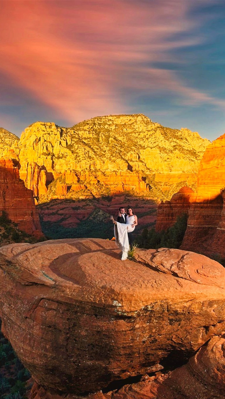 This loving couple came all the way from Australia to experience our magical Adventure Elopement here in Sedona, Arizona!
Adam and Eve were the first couple to ever be married, and God married them right smack in the middle of nature. You can’t beat nature!
That’s why couples love our adventure elopements. They are so much fun, and we get them away from any tourist in secret locations with all the epic views.
We’re booking up for the Spring and Fall with limited spots left, so better hurry!
#sedona #visitsedona #sedonaphotographer #sedonaelopementphotographer #sedonaweddingphotographer #sedonaengagementphotographer #arizonaweddingphotographer #arizonaelopementphotographer #arizonaengagementphotographer #sedonaelopement #sedonaadventureelopement #adventureelopement #adventureelopementphotographer @sedonaelopementweddings