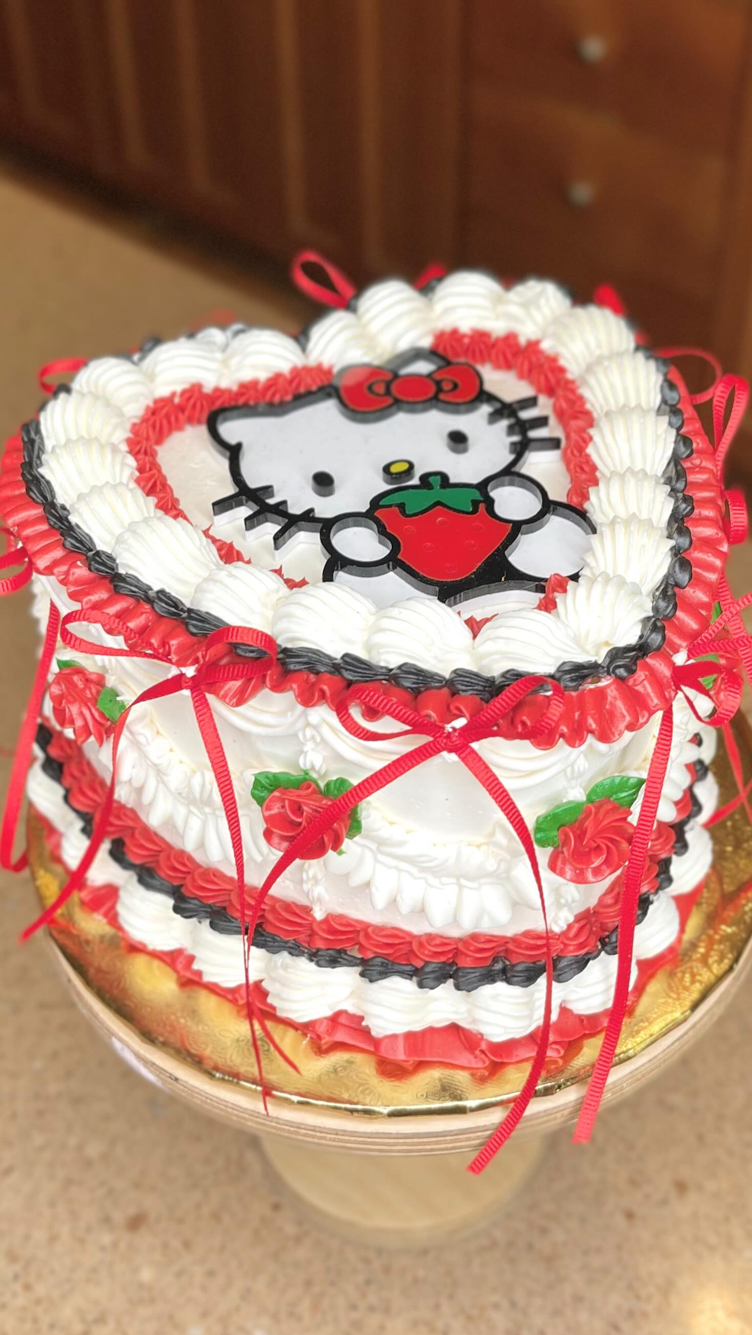 ✨🍓I LOVE HELLO KITTY🍓✨
.
.
.
.
.
Thank you my dearest friend Ms Michele @events22
Acylic HK @lazer.rose
.
.
#sugardreamsodeza #HKcake #hellokittycakes #hellokittycake #hellokittylover #hellokittyfan #hellokittydessert #hellokittytheme #hellokittydesign #customcakes #customcake #birthdaycake #cakedesign #modestocakes #cakedecorating #caketips #cakereels #cakesofinstagram #caketrends #trendingreels