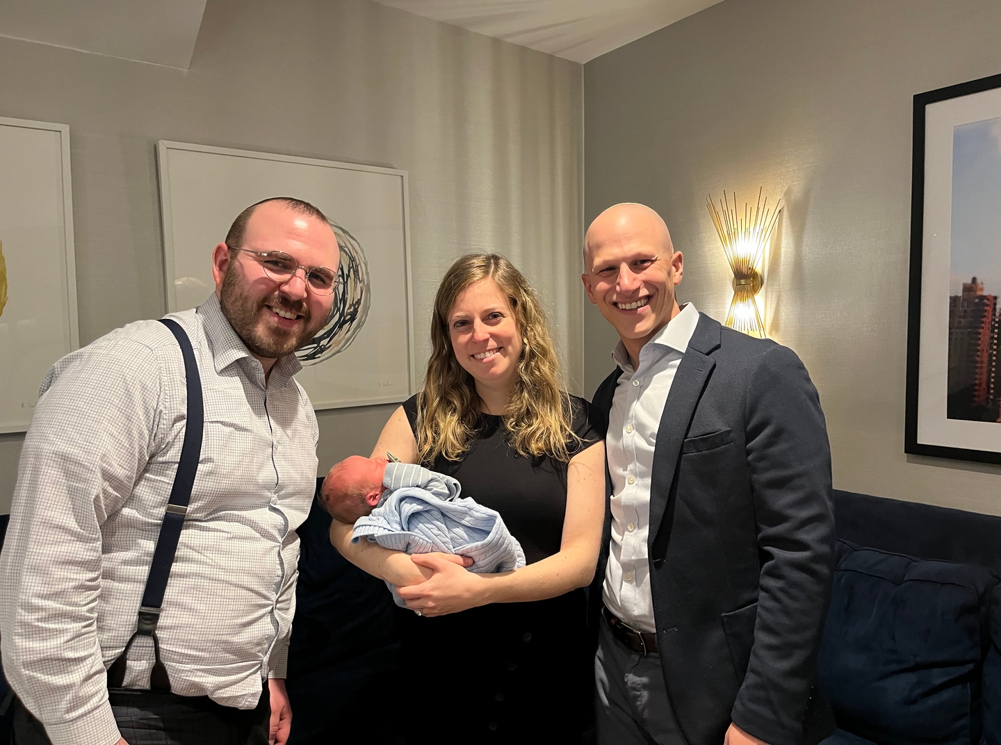 ⭐️⭐️⭐️⭐️⭐️ "Rabbi Lawrence performed our son’s bris. He was so easy to work with and really tailored the ceremony to our family’s needs. We appreciated how responsive he was to our emails and texts. His did a good job with the actual circumcision and provided good aftercare instructions. Many of our guests also told us that they really enjoyed his ceremony. We would highly recommend Rabbi Lawrence!"-
Matthew Scheff