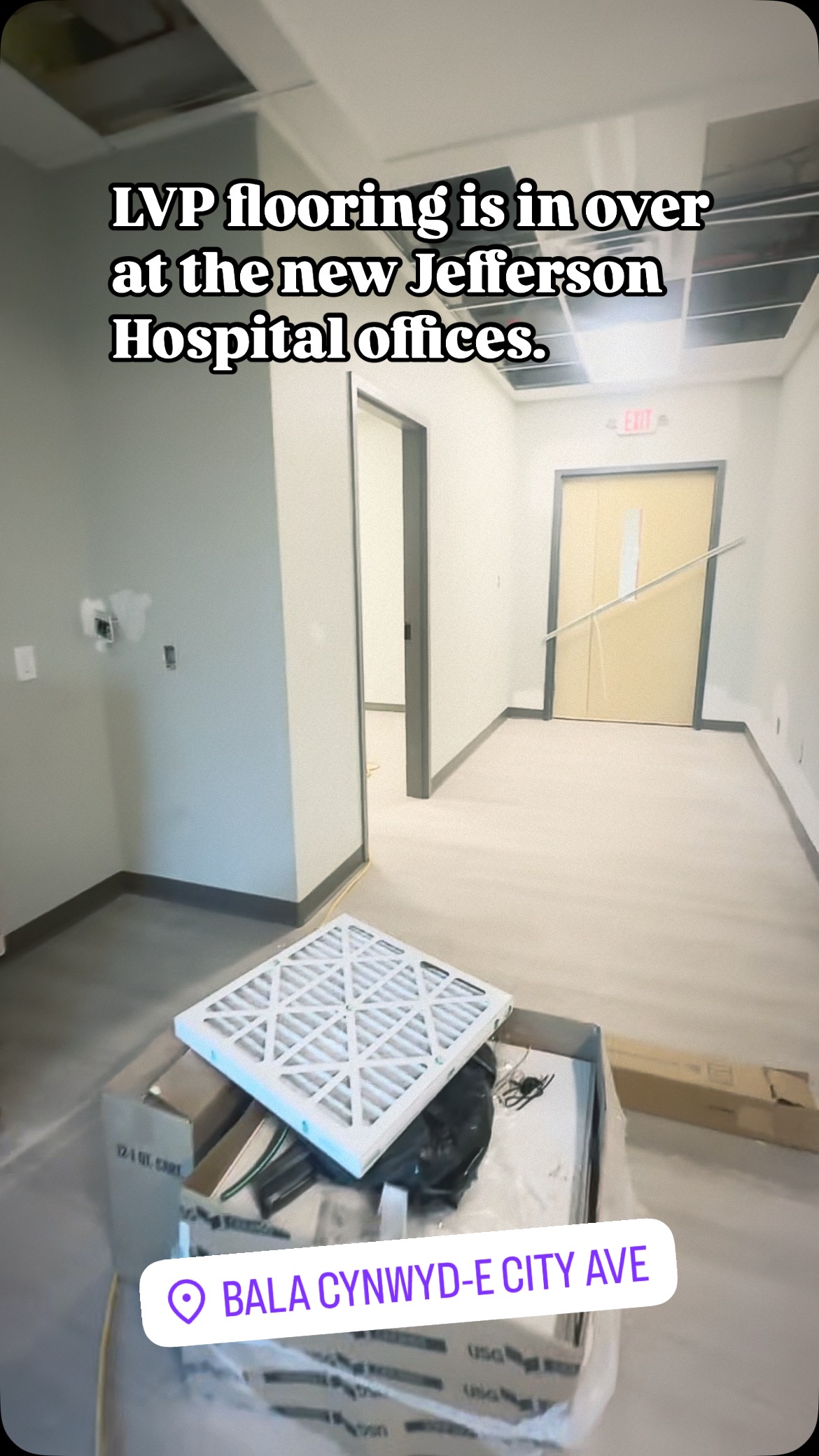 Updates on the Jefferson Hospital Office Job. 🏥 #construction #constructionlife
#commercialconstruction #generalcontractor #philadelphia #phillyconstruction