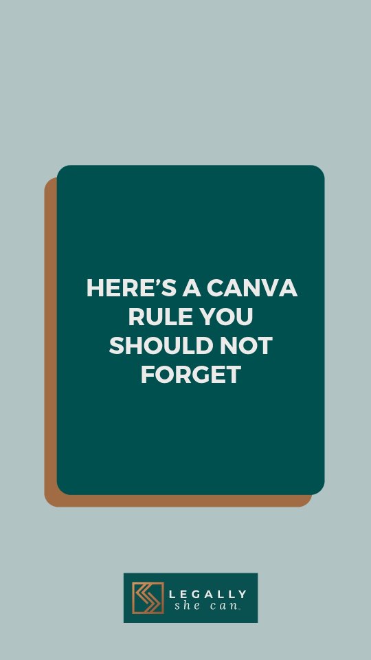 Here’s the deal👇
Canva lets business owners use its fonts, basic shapes, and lines when creating a logo.
But if you want a logo that can trademarked, here’s what you need to do:
✅ Use your own graphics
✅ Or graphics you’ve commissioned
Using Canva’s graphics in your logo?
🚨 It can’t be trademarked.
That means anyone can use your logo for their brand, and you can’t stop them.
As a business owner, trademarking your assets should be on your radar from the start. Think ahead, or you might end up rebranding. Ouch.
🌟🌟🌟🌟🌟
Stop second-guessing or relying on blind research—it puts your business at risk.
👉 Comment "LEGAL," and I’ll send you a checklist of must-haves to build a thriving business without legal headaches!