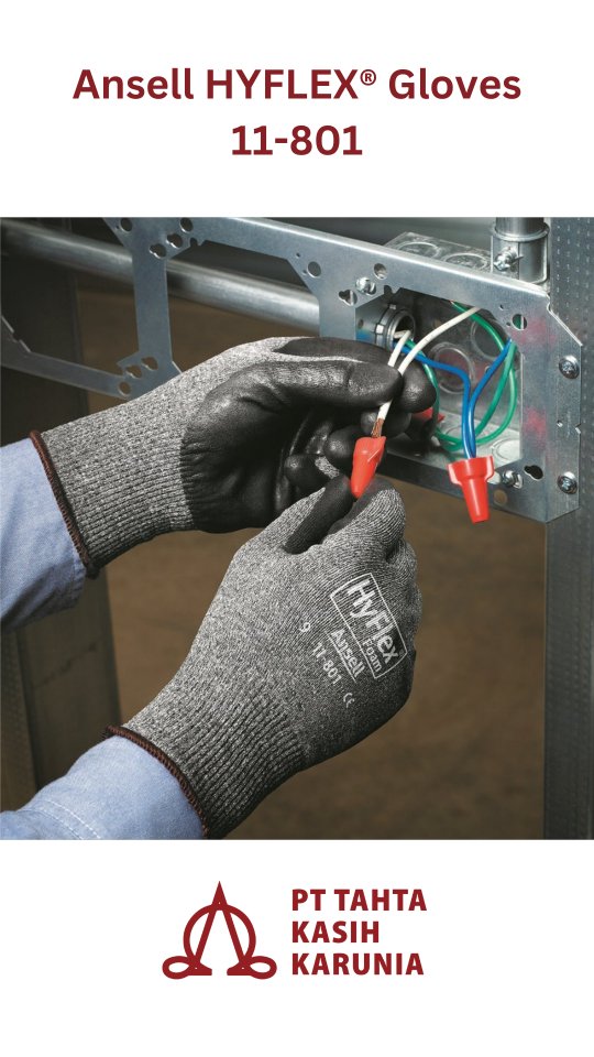 Ansell Safety Gloves
Butuh alat keselamatan kerja? TKK Safety Solusinya.
We are Importer & Distributor for Safety, PPE & General Items.
You Request, We Provide
Visit our Marketplace (TKK Safety)
Tokopedia, Shopee & Tiktok Shop
#TKKSafety #SafetyFirst #SafetyTools #HSETools #KeselamatanKerja #AlatKeselamatanKerja #K3HSE