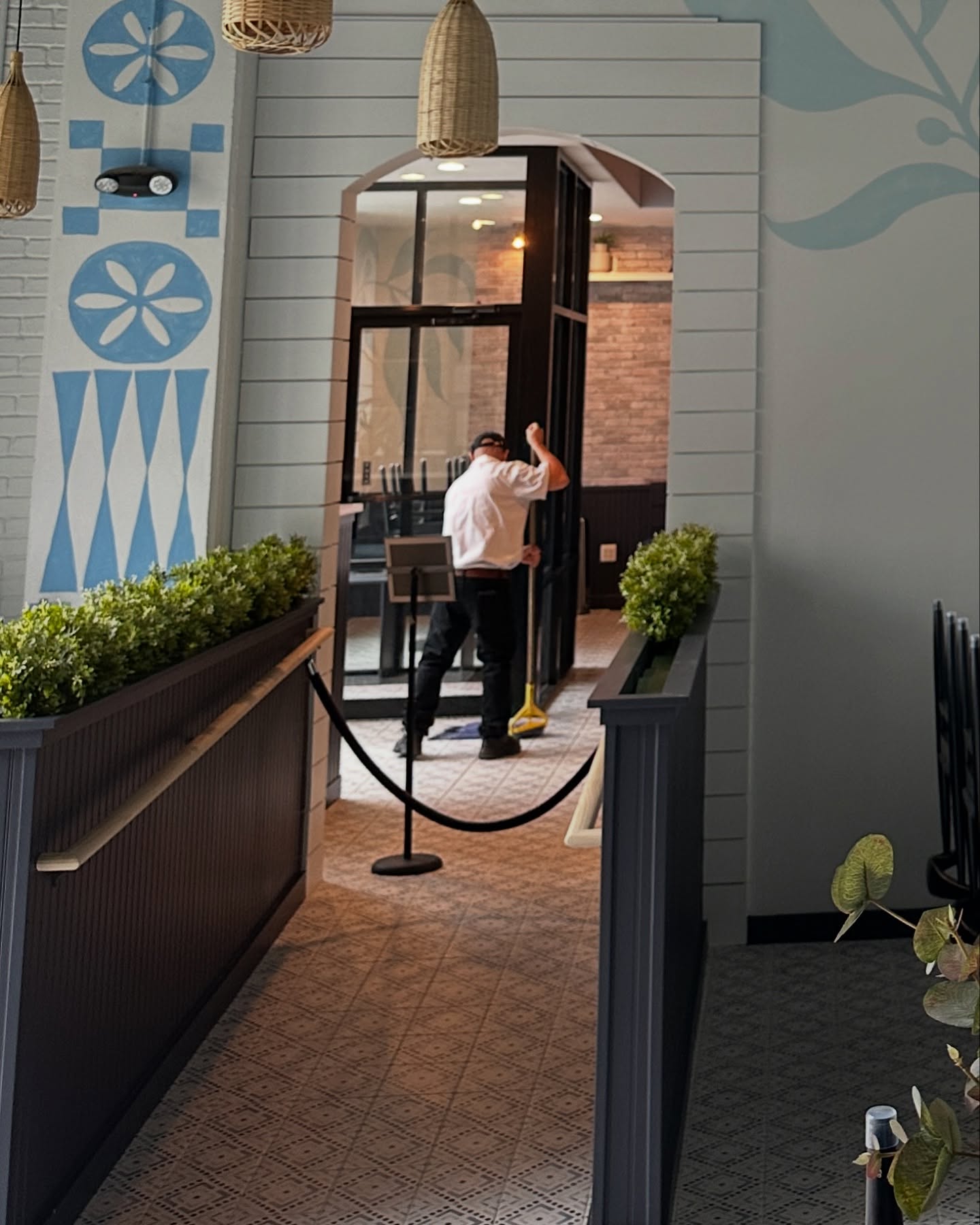 Sometimes, poetry and grace can be observed in the most mundane moments. Our dining rooms are all mopped up and ready to welcome you in from the cold. We are open this evening while the snow is still light, but please keep in mind we might close a tad early to make sure our staff gets home safe. 💙🧿