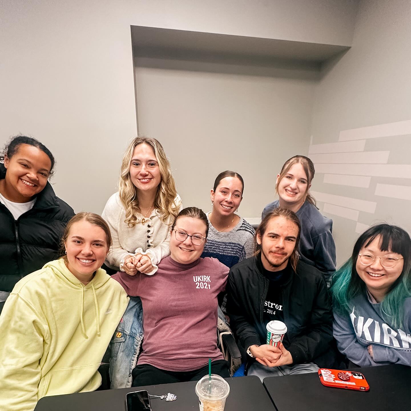 Starting the day off with Bible study, friends & coffee 🥰
Looking for community? Come join us:
☕️ Coffee at Fox Trot! Thurs, Feb 13, 12:30-2:30
🌮Worship + Dinner, Sun, Feb 16, 6pm (Tolleson Center)
📖 Bible study, Wed, Feb 19, 9am, HT 121