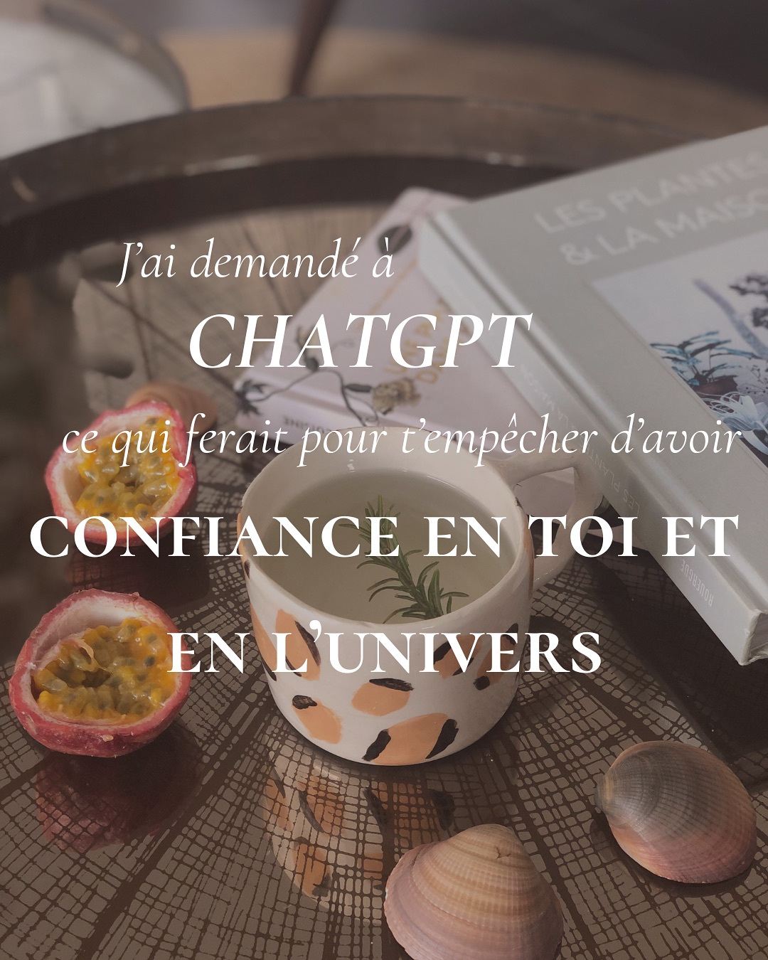 Créer une société du doute permanent, de la remise en question, pour douter de son propre jugement et sa capacité à faire confiance à son intuition.
Je lui ai aussi demander de me décrire une société qui créerait des individus confiants, et voilà la réponse :
1. Une éducation basée sur la confiance et l’expérimentation 🎓
→ Dès l’enfance, on apprendrait à écouter son intuition, à expérimenter sans peur de l’échec et à cultiver la curiosité plutôt que l’obéissance aveugle.
→ L’erreur serait célébrée comme un passage essentiel vers la croissance, et chacun serait encouragé à explorer ses talents uniques.
2. Une culture de l’abondance et du partage 🤝
→ Loin de l’esprit de compétition basé sur le manque, cette société mettrait l’accent sur la collaboration et la co-création.
→ Chaque individu aurait accès aux ressources nécessaires pour s’épanouir, avec la conviction que l’Univers (et la communauté) pourvoit toujours à ce qui est juste.
3. Un rapport sain au temps et au succès ⏳
→ On valoriserait le processus plutôt que la simple réussite finale, en cultivant la patience et la confiance dans le timing divin de la vie.
→ Le repos, la contemplation et l’introspection seraient vus comme des forces, pas des pertes de temps.
4. Une connexion spirituelle ancrée dans le réel 🌿
→ Au lieu d’être dans un dogme ou une vision figée, la spiritualité serait vécue de manière fluide, connectée aux cycles naturels et aux besoins de l’âme.
→ L’intuition serait une compétence enseignée, et chacun apprendrait à reconnaître les signes de la vie avec discernement et confiance.
5. Une économie alignée avec la valeur intérieure 💰
→ On échangerait des services et des talents en fonction de leur valeur réelle et de leur impact, et non seulement selon une logique de profit.
→ La réussite ne serait pas mesurée en chiffres, mais en alignement personnel et en contribution au bien commun.