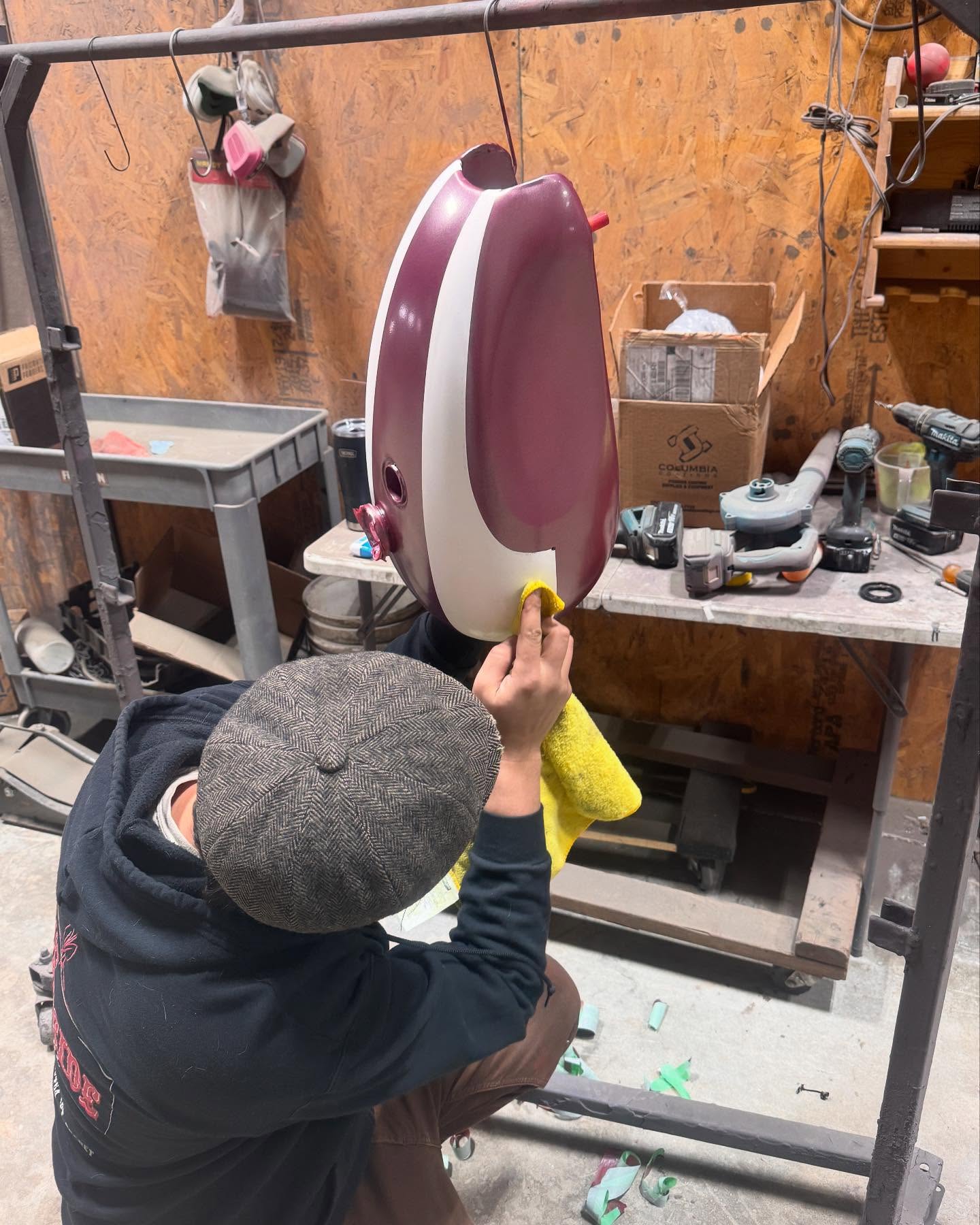 Happy Valentine’s Day! John did an amazing job on this tank. Stay tuned for the finish results!