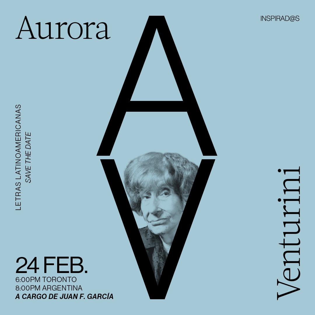 Nuevo diseño y futura web para @inspiradasoficial, y este primer ciclo alucinante sobre letras Latinoamericanas: Aurora venturini por @juanefegarcia
Los encuentros se realizan vía zoom y la inscripción es gratuita.
_
Un placer disfrute trabajar con nuestra amiga Caro! @inspiradasoficial
_