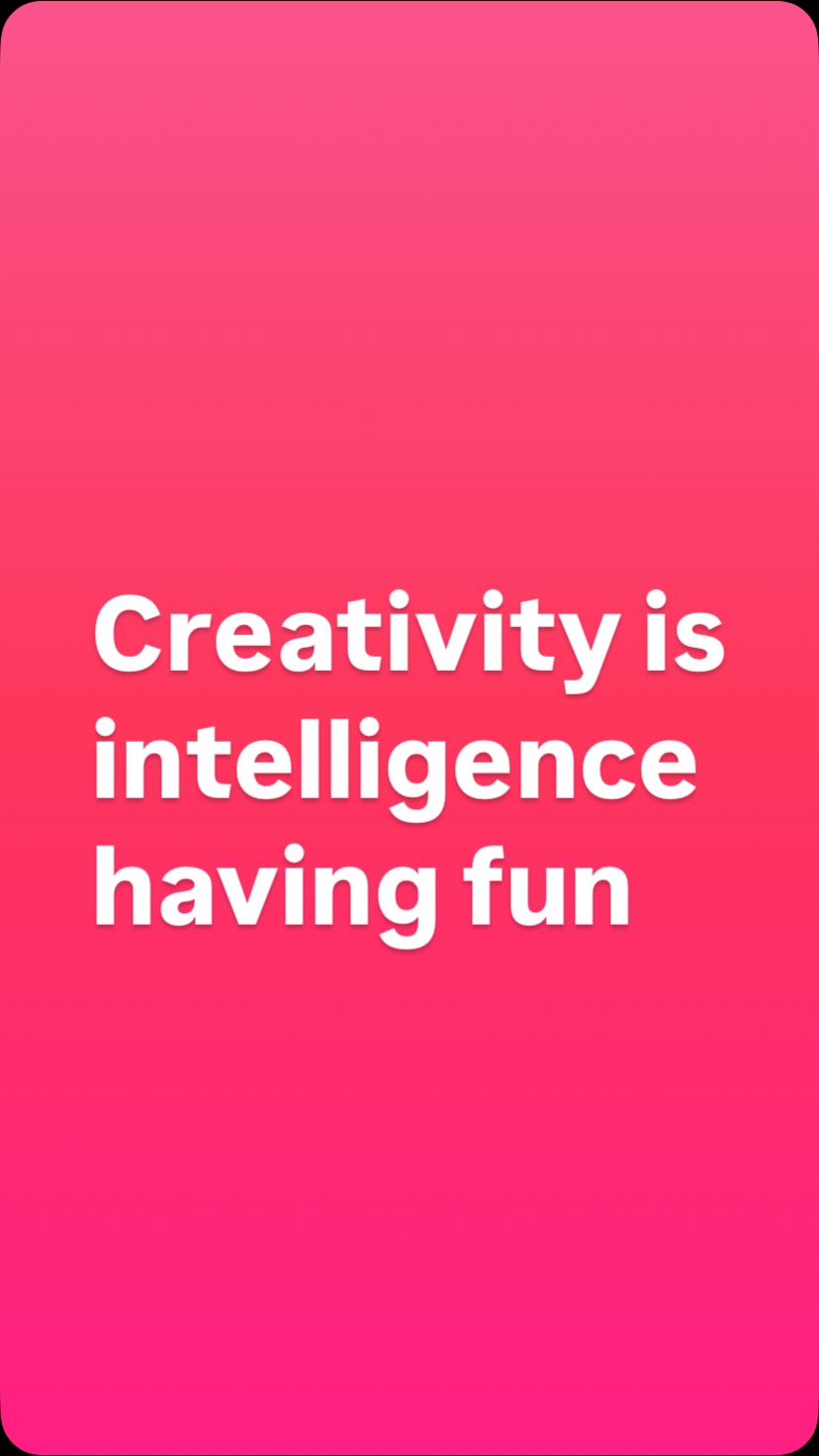 Guess who? Einstein, of course 😂