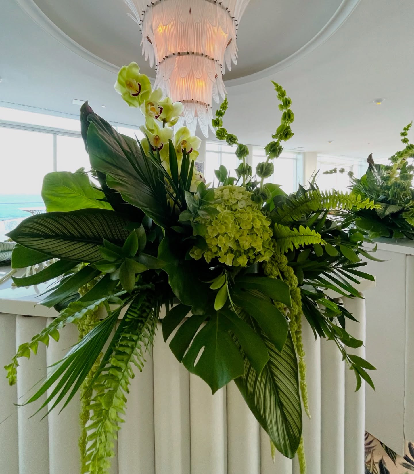 All shades of green are always an elegant and timeless idea โจ๐