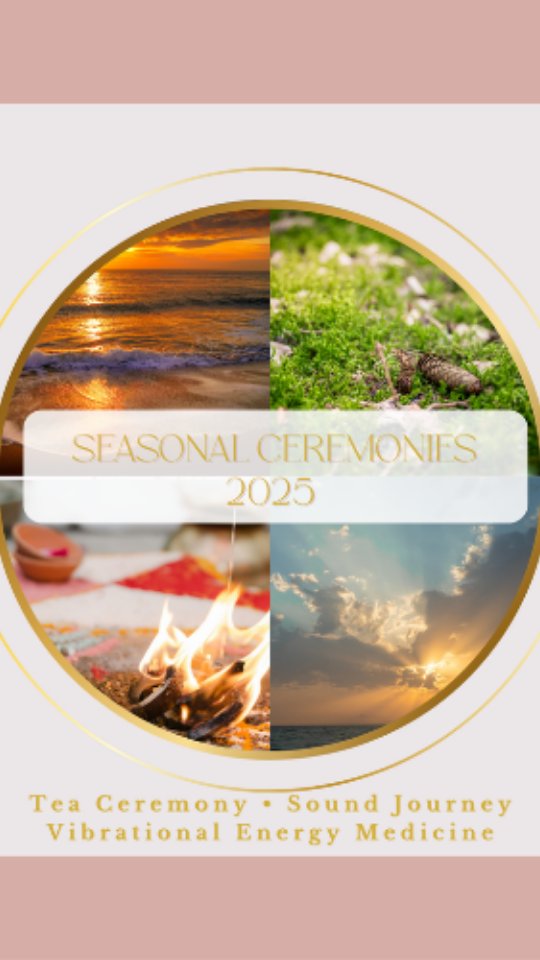 Join me for another year at the changing of each season for an experiential & intentional gathering to attune you to your innate rhythms found within the seasons, elemental forces, and natural world.ย ย
If you're ready to restore, support your sense of belonging and root you into your wholeness, this is for you.
Youโll create space to come back home to yourself, to reflect, set intentions, and alchemize what you are ready to transform and access insight from the inherent wisdom within you.
Youโll be supported in a multi sensory tea ceremony and guided on a meditative harmonic sound journey from the pure frequencies that from the Alchemy singing bowls infused with various gemstones & precious metals and various instruments to recalibrate and restore you back into coherence.
Each ceremony will include an Elemental vibrational attunement from my planetary tuning forks, a seasonal soul alignment gifts to hold your dream seeds along with the Mama Fish Seasonal E-Guidebook full of deepening and embodiment practices to help you cultivate and nurture your relationship to the natural world.ย
*Upgrade your seasonal ceremony with the Mama Fish Ritual Set, which includes a variety of hand-crafted products aligned with the Seasonal energy.ย ย
Comment seasonal alignment for a link to register or click the link in my bio.
I'm beyond excited to share another year with you in this way.