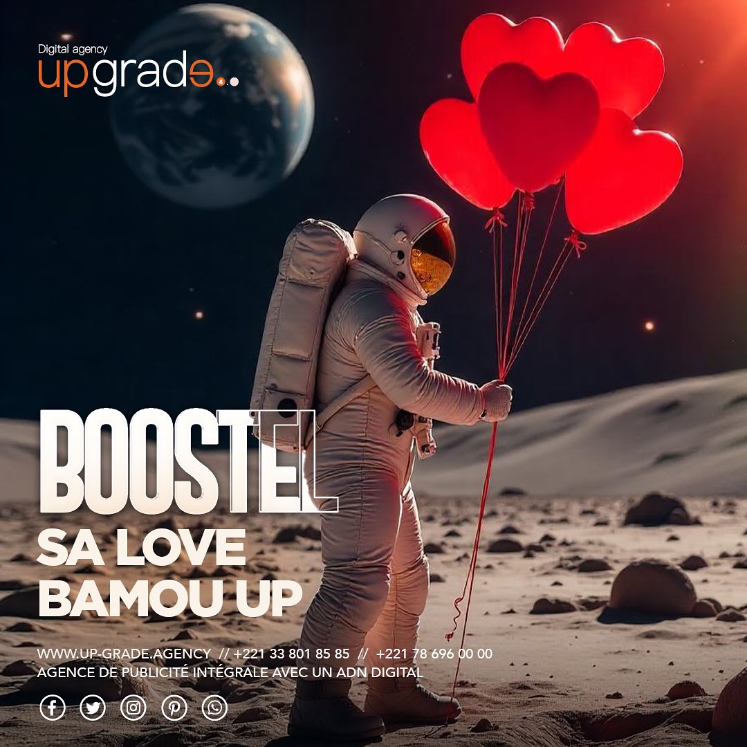 Upgrade Your Love, Boostez Vos Love ! ❤️
La Saint-Valentin, c’est le moment parfait pour célébrer toutes les formes d’amour : celui qu’on partage, celui qu’on reçoit… et celui qu’on crée ! Chez Upgrade Agency, on croit que l’amour, c’est aussi une histoire de connexion, d’engagement et d’émotion – tout comme une bonne stratégie digitale.
Que ce soit avec votre audience, vos clients ou votre communauté, donnez-leur une raison de vous aimer encore plus !
Une stratégie qui fait battre les cœurs
Un contenu qui séduit au premier regard
Une communication qui crée de l’émotion
Et parce que l’amour mérite d’être célébré tous les jours, Upgrade Agency vous accompagne pour faire grandir votre marque avec passion et authenticité.
Prêt à faire vibrer votre communication ? Contactez-nous !