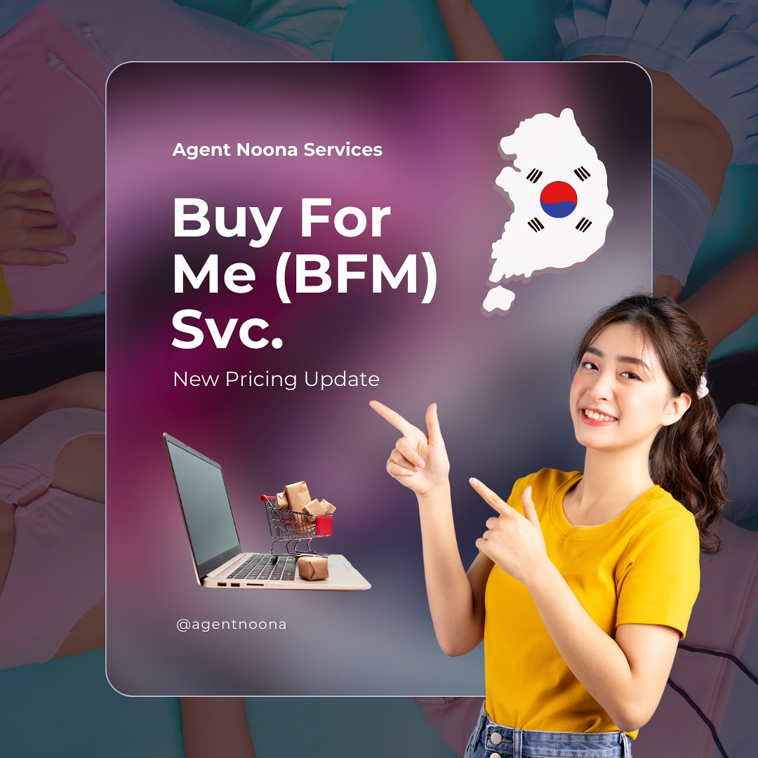 🚨 Heads Up on our New Buy For Me ‘BFM’ Service Pricing! 🚨
Just a quick update — we’ve made some changes to our BFM service pricing but no worries! Our BFM rates for regular stores remain the same. We’ve just made a few updates for purchases on Bunjang, X (Twitter) and Lucky Draws, so make sure to check out the details on our website.
Thank you so much for your understanding and continued support! 💖
#kpopgoms #ateezgoms #ateezwts #kpopwts
