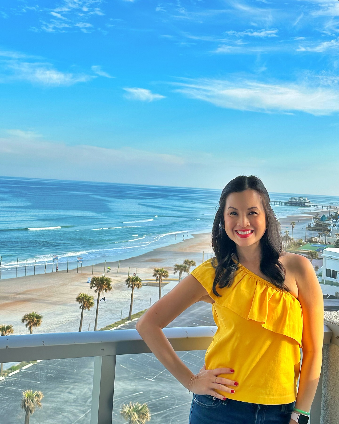 An engine-starting good time in Daytona Beach! 🏎️☀️🌴🌊🏓
•
•
•
•
#WorkLife #SportsJournalist #Pickleball #PickleballIsLife #DaytonaBeach #APPFamily #Dreamer #Wanderlust