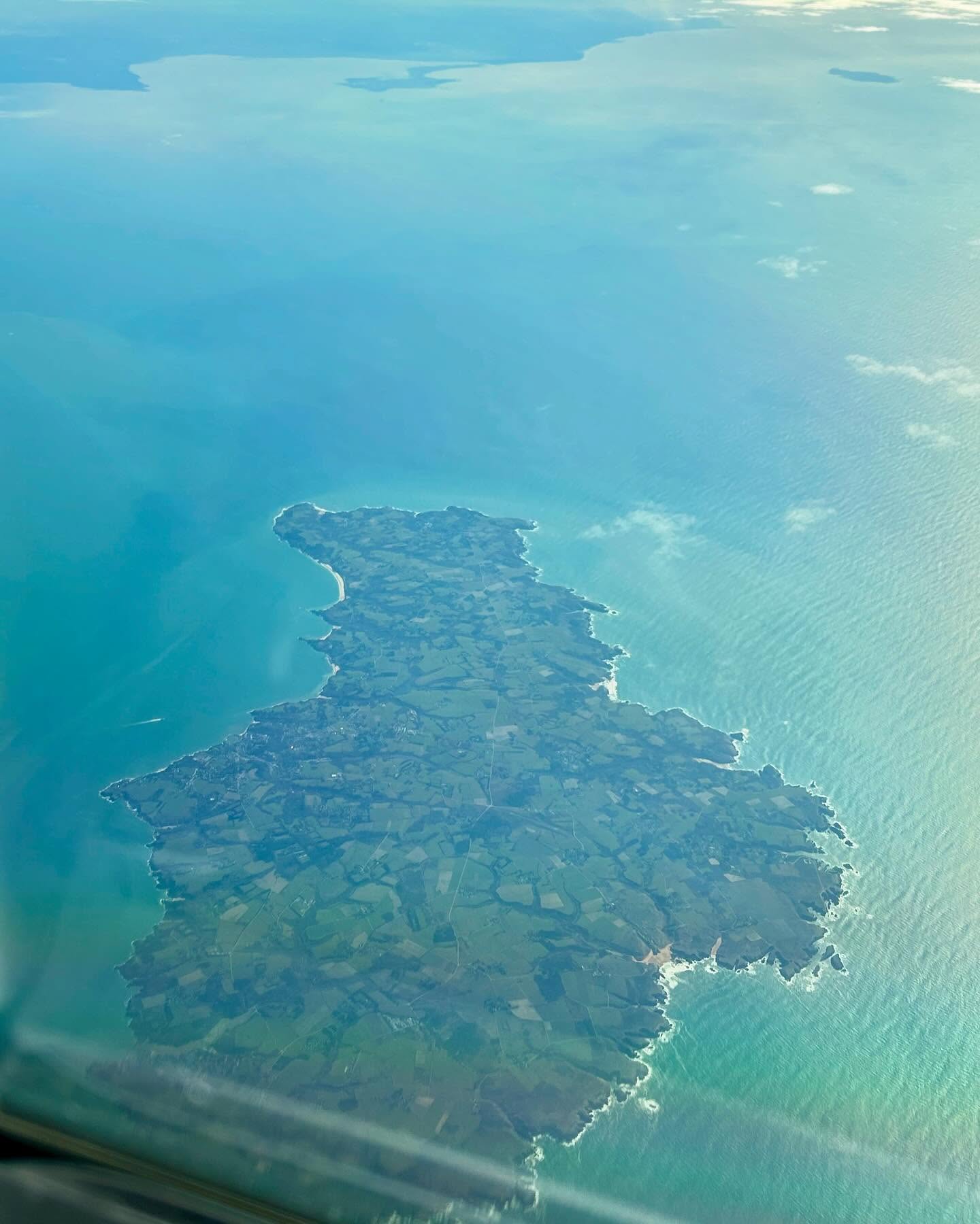 Belle météo ce matin à Belle-Ile 🥰🛫 #fromtheflightdeck