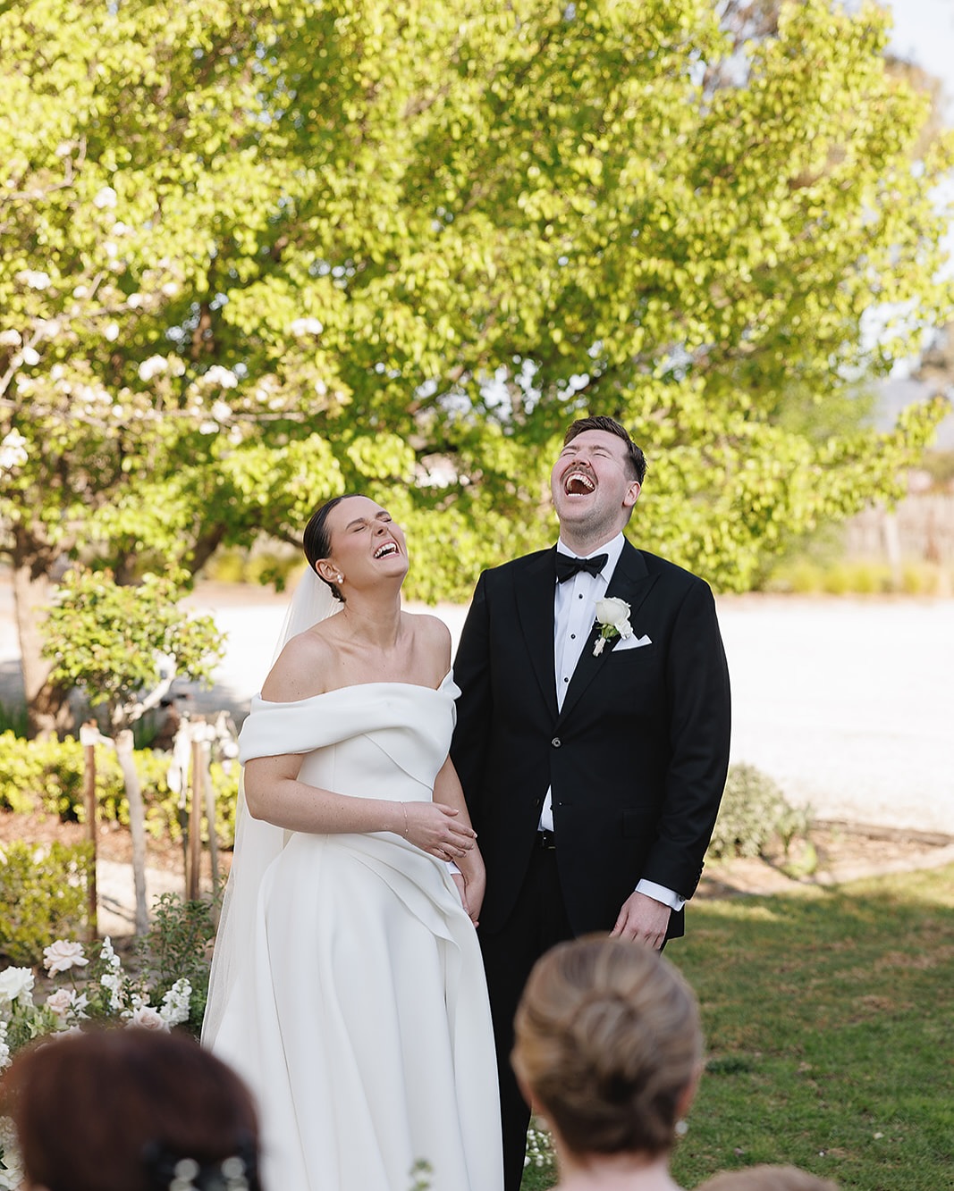 Every wedding is a privilege to be part of, but being asked to be the celebrant at a fellow vendor’s wedding? Now, that’s a whole different level of honour. When Adam (not me), an incredible photographer (@adamegan , go give him a follow), and his now-wife, the amazing Bekk, asked me to play such a big role in their day, I felt a mix of excitement, gratitude, and… let’s be honest, a little nervous energy too. I poo’d and then I was fine.
Let’s face it—vendors like Adam and Bekk know this industry inside out. They’ve seen countless ceremonies, worked alongside so many celebrants, and witnessed how these moments unfold from behind the lens. So, when they chose me to stand front and centre with them, it was both humbling and exhilarating. It’s not every day you get to play a part in the story of someone who’ve made a career out of capturing them.
And let me tell you, these two absolute legends made it easy. Adam and Bekk are a dream team—the kind of people who radiate warmth, creativity, and pure, undeniable love for each other. It’s no wonder they’re so loved in the industry and beyond.
And yes, Adam (the other Adam) did have a few moments during the ceremony where he put his vendor hat on. He fluffed the dress, he made sure they were centred, old mate knows the angles.
Thank you for letting me be part of your day. It was an honour, a privilege, and yes, a little bit of a thrill to know that even the industry pros trust me to bring my A-game.
Incred photos by @oliverhartley.studio