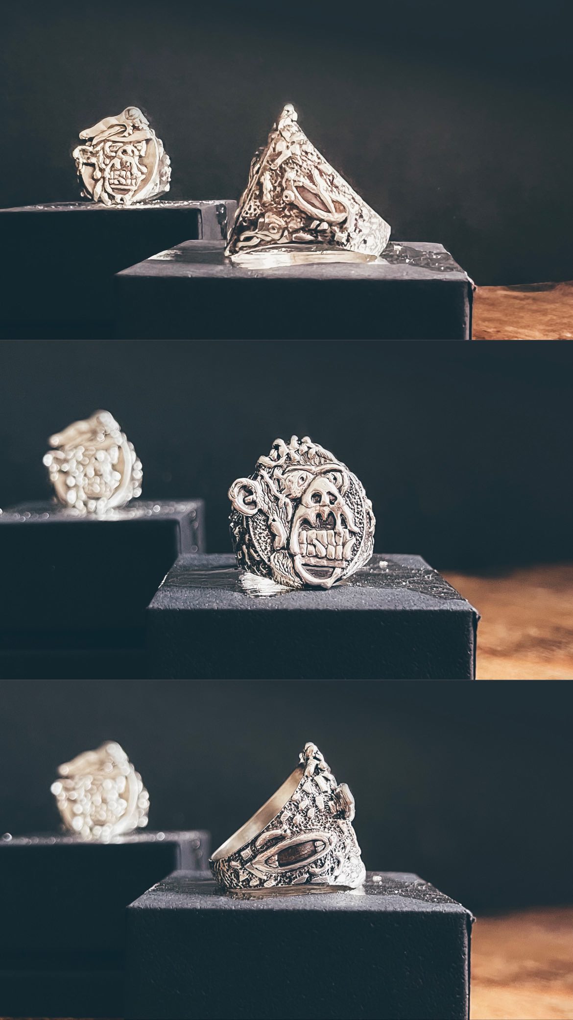 NFT to signet ring 🦧
Un projet un peu différent ^^
Du digital au physique avec cette bague de collection.
Pour ou contre ?
#bijouxcreateur #bijouxfaitmain #artisancreateur #jewelrydesigner #bijouxpourhomme #bijouxpourfemme #bijouxaudacieux #bijouxargent #bijouxtendance #nouvellecollection #creatricedebijoux #bijouxcoeur #waxcarving #nft #nftart #nftcommunity #nftcollector #nftdrop #nftartists