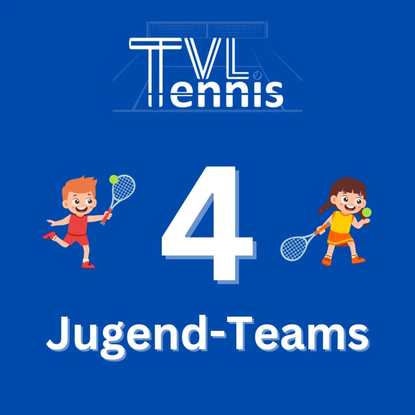 Unsere Mannschaften Sommer 2025 | Jugend
Wir melden dieses Jahr vier Jugend-Teams an, die am Spielbetrieb aktiv teilnehmen werden. Unsere Kinder- und Jugendarbeit läuft dabei auf Hochtouren und wir haben viele neue Gesichter im Training. Unser Fokus steht hier auf Miteinander, Spaß und Langlebigkeit in unserem Verein. Trotzdem freuen wir uns auch auf die Mannschaften, die dieses Jahr unsere Vereinsfarben in der Medenspiel-Runde vertreten 🍀🟦⬜🟦
#tvlittfeldtennis #tvhoffnunglittfeld #wtv #jugendarbeit