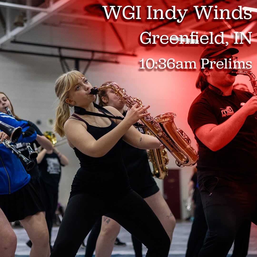 Today is the Day!!!!
LSM West and LSM World make their 2025 Season Debuts in Greenfield, Indiana
See LSM West travel on “The Oregon Trail” at 10:53 AM at Prelims
Come with LSM World to our home city as we present to you all “Detroit” at 12:53 PM at Prelims
See you soon @wgisportofthearts @wgiwinds