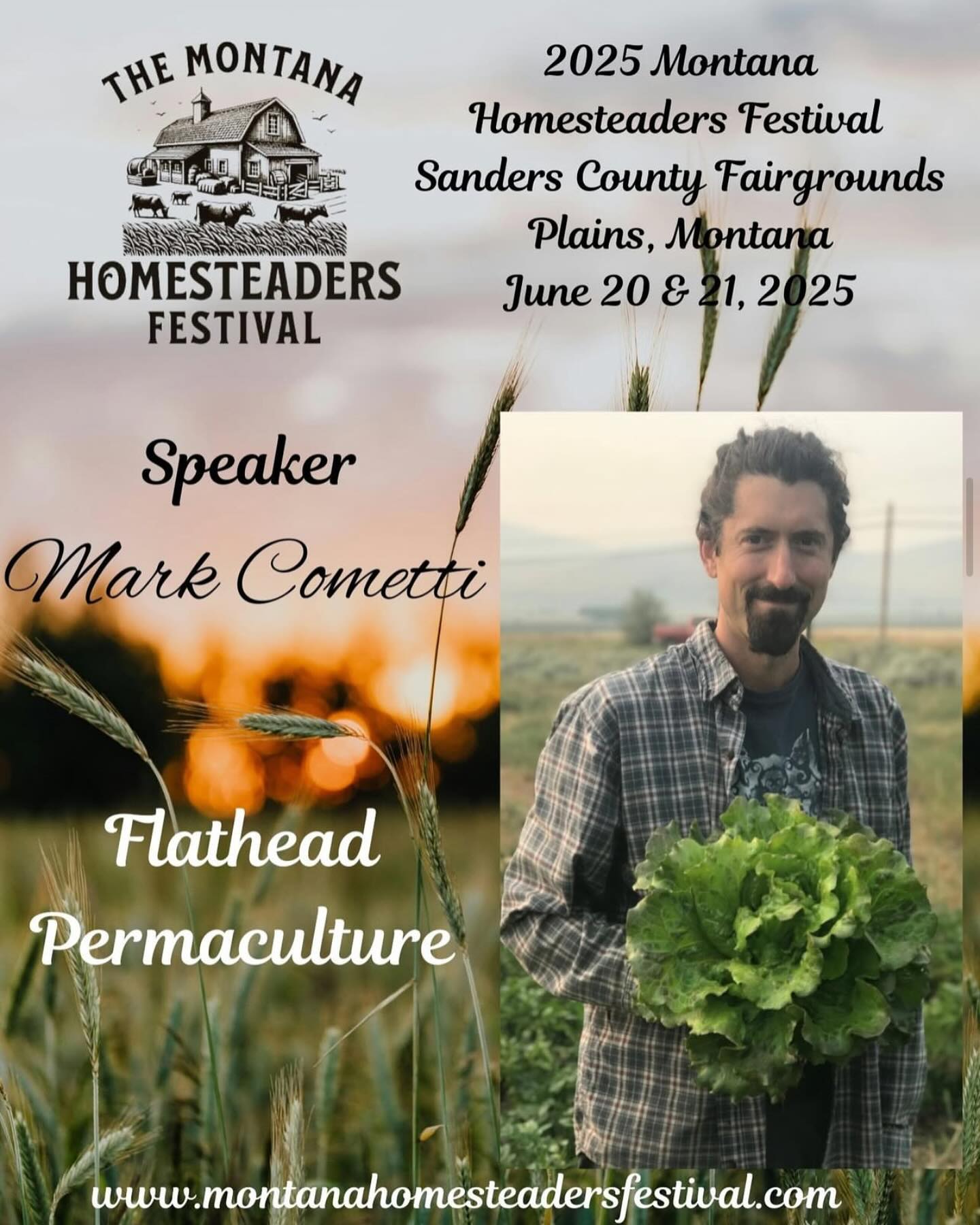 Catch us at the @montanahomesteadersfestival this June! We are super excited to be a part of this event, with so many amazing speakers and offerings right in our neck of the woods