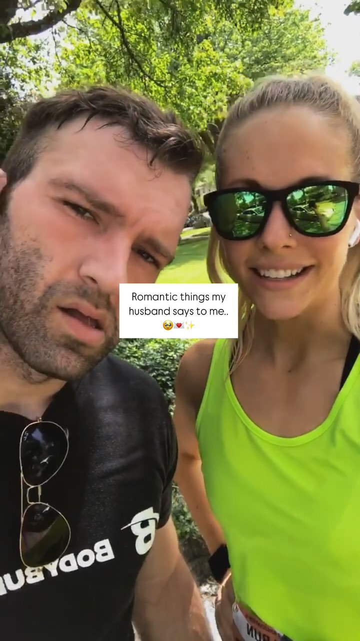 In honor of Valentine’s Day 💕 he really did run a 5k with me once 😉 love you @walliedawookie
What’s the most romantic thing your valentine could say to you today?!
#dietitianlife #coupleswhoruntogether #coupleswholift #momlife #valentinesday #momswhorun