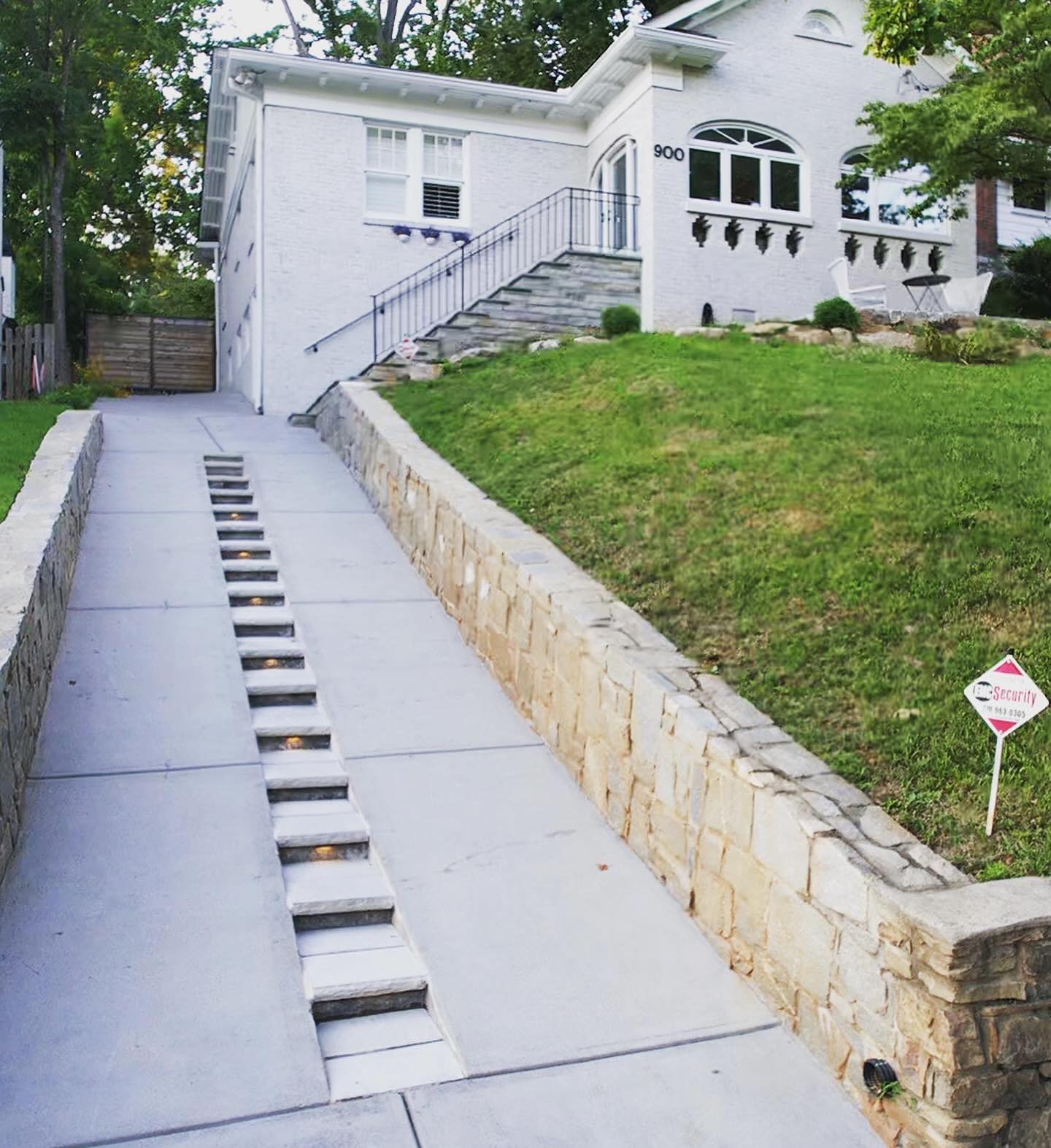 What a fun project! This customer had their sewer line replaced and in that process they were left with an erosion issue right in the middle of their driveway. Check out this staircase we installed to fix this problem and add a beautiful touch to the front of this downtown Atlanta property!
@atldrainpros
#atlanta #atlantadrainageprofessionals #atlantadrainagecompany