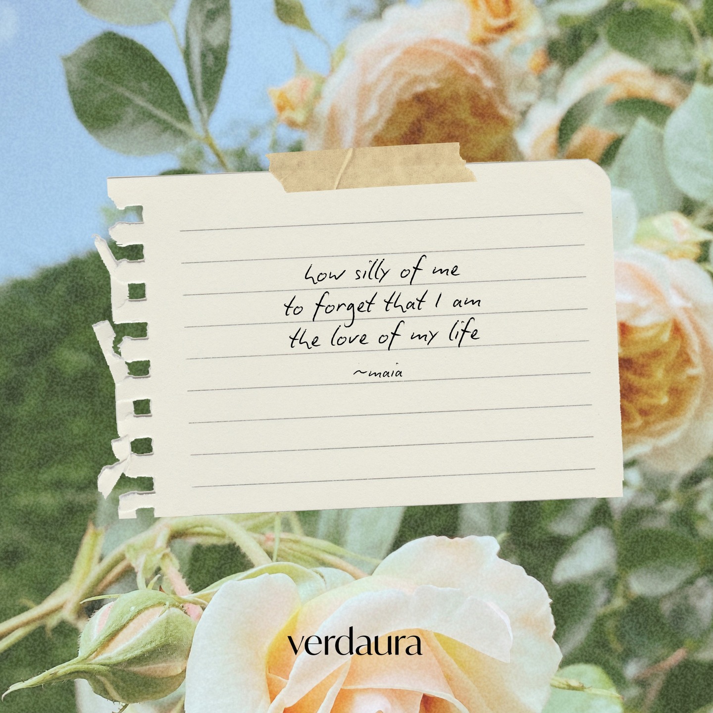 More than ever, today is a reminder - love begins with you.
#VerdauraLoves