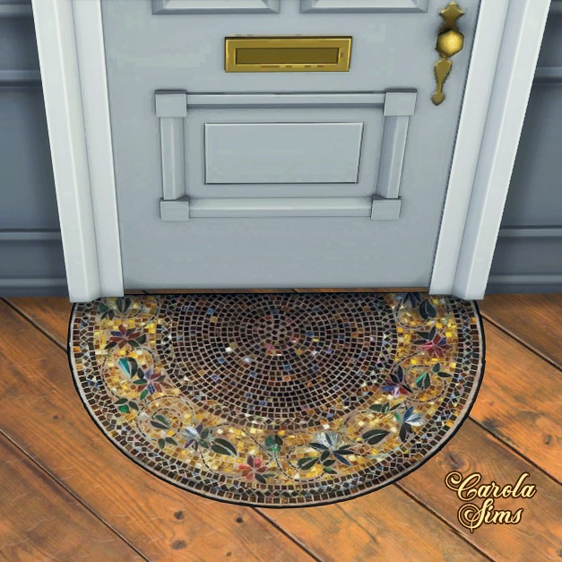 Boho Half-Round Door Mat
.
.
Find out more on Patreon and download.
Link in profile
.
.
.
#sims4cc #sims4rugs #carpetsrugs #sims4buymode #sims4patreon #vintagestyle #bohostyle #bohochic #bohochicstyle #bohodecor #patreon #bohovibes #bohovintage