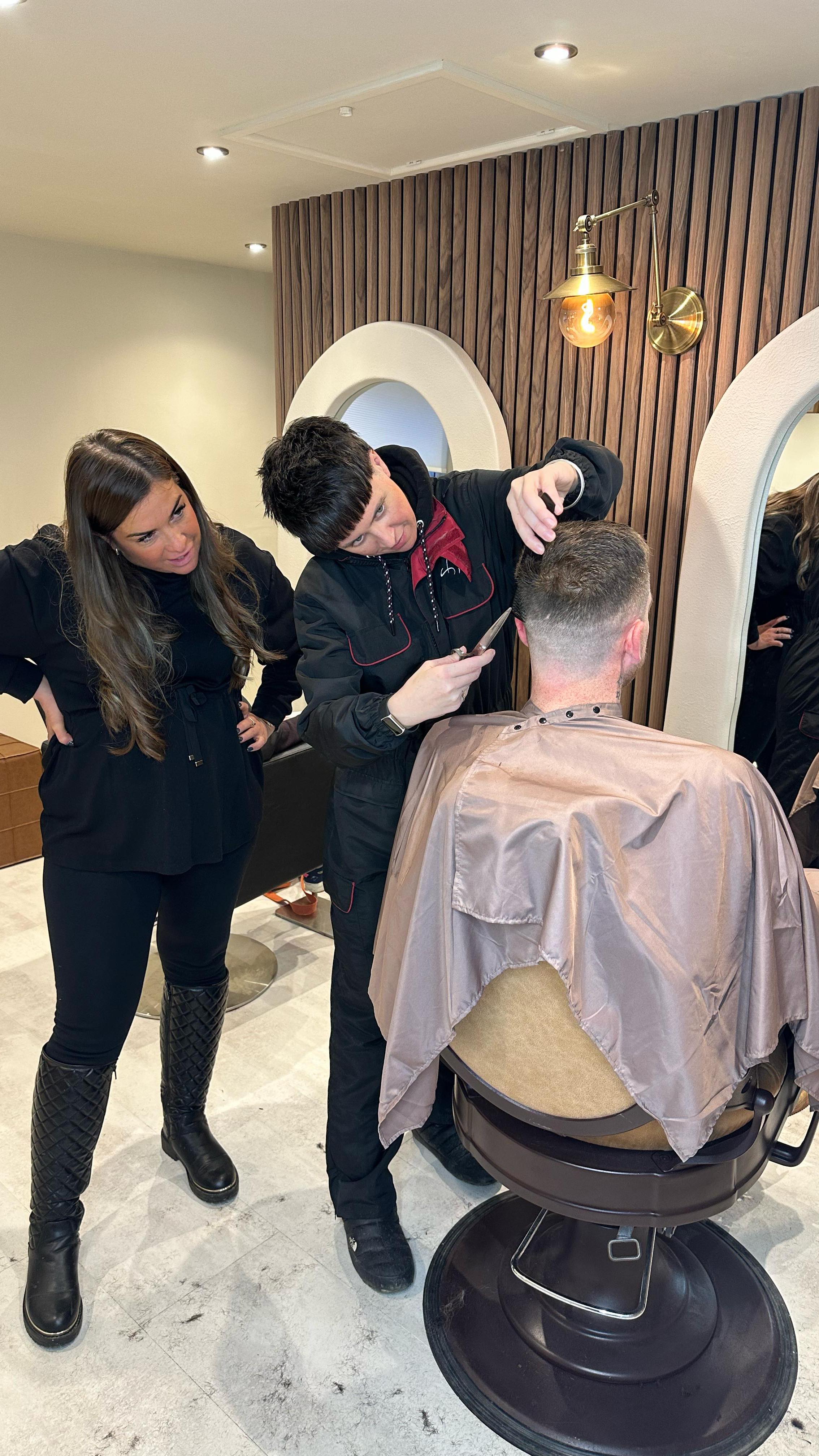 Our first student of 2025, Jessica, is a qualified hairdresser and beauty therapist with a keen interest in expanding her skills in barbering. As a mother of two boys, Jessica’s busy schedule makes it challenging for her to commit to a full-time college course. Instead, she prefers a hands-on learning approach. After careful consideration, she found the British School of Barbering to be the ideal choice to help her achieve her professional goals while balancing her family commitments. #thebritishschoolofbarbering #barberschool #tailoredcourses #learn #knowledgeispower #shareskills #training #education