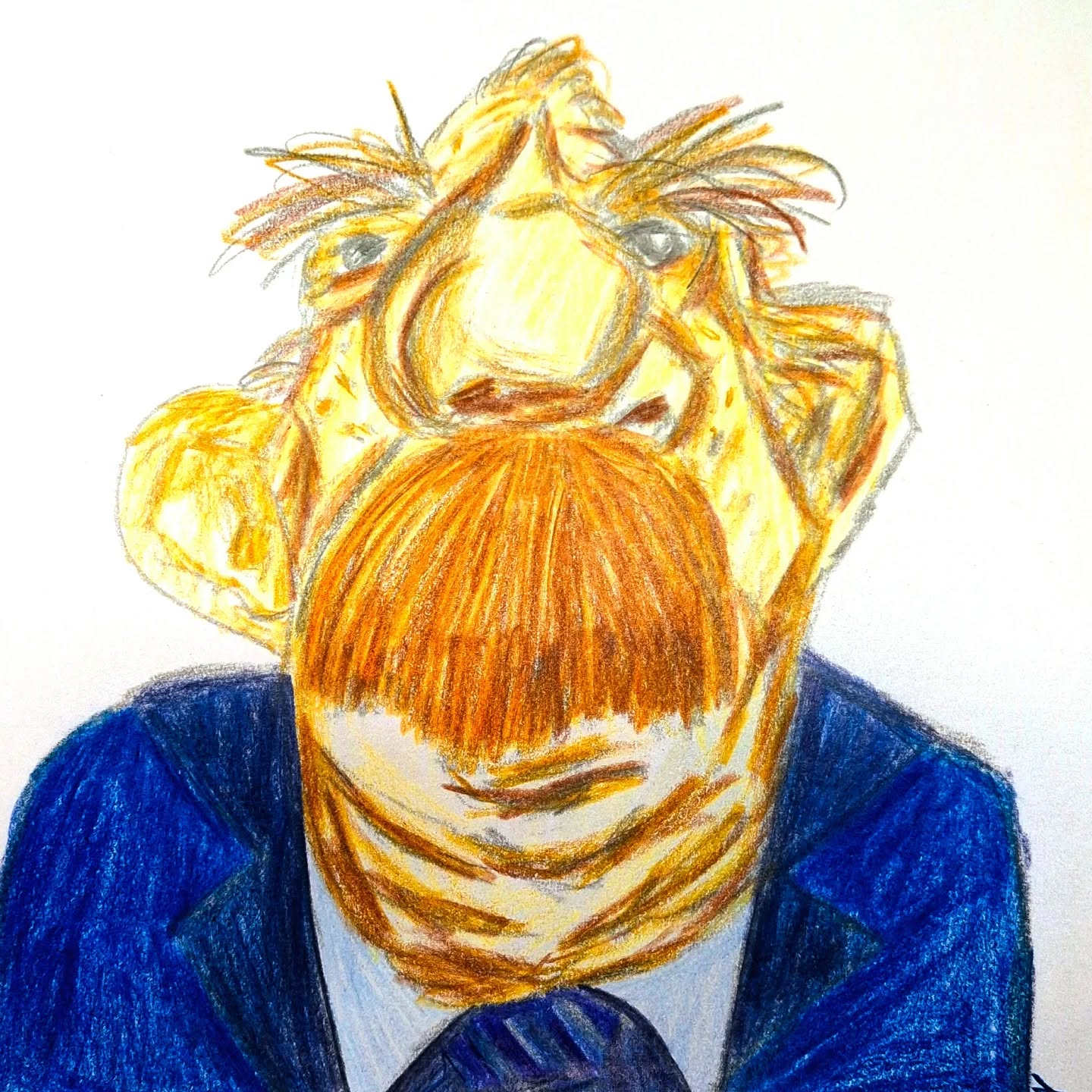 Sunday Sketchy-Sketch. Colored pencils on paper.
#coloredpencil #sundaysketch #sundaydoodle #coloredpencils #art #justgetitout #weekendvibe